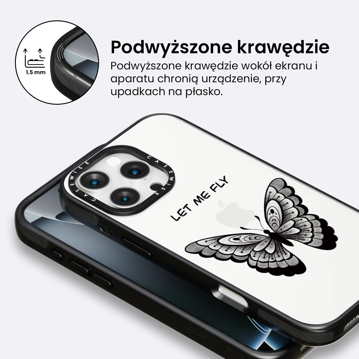 Pozwól mi latać przejrzyście - Etui
