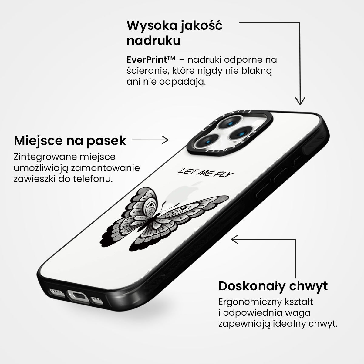 Pozwól mi latać przejrzyście - Etui