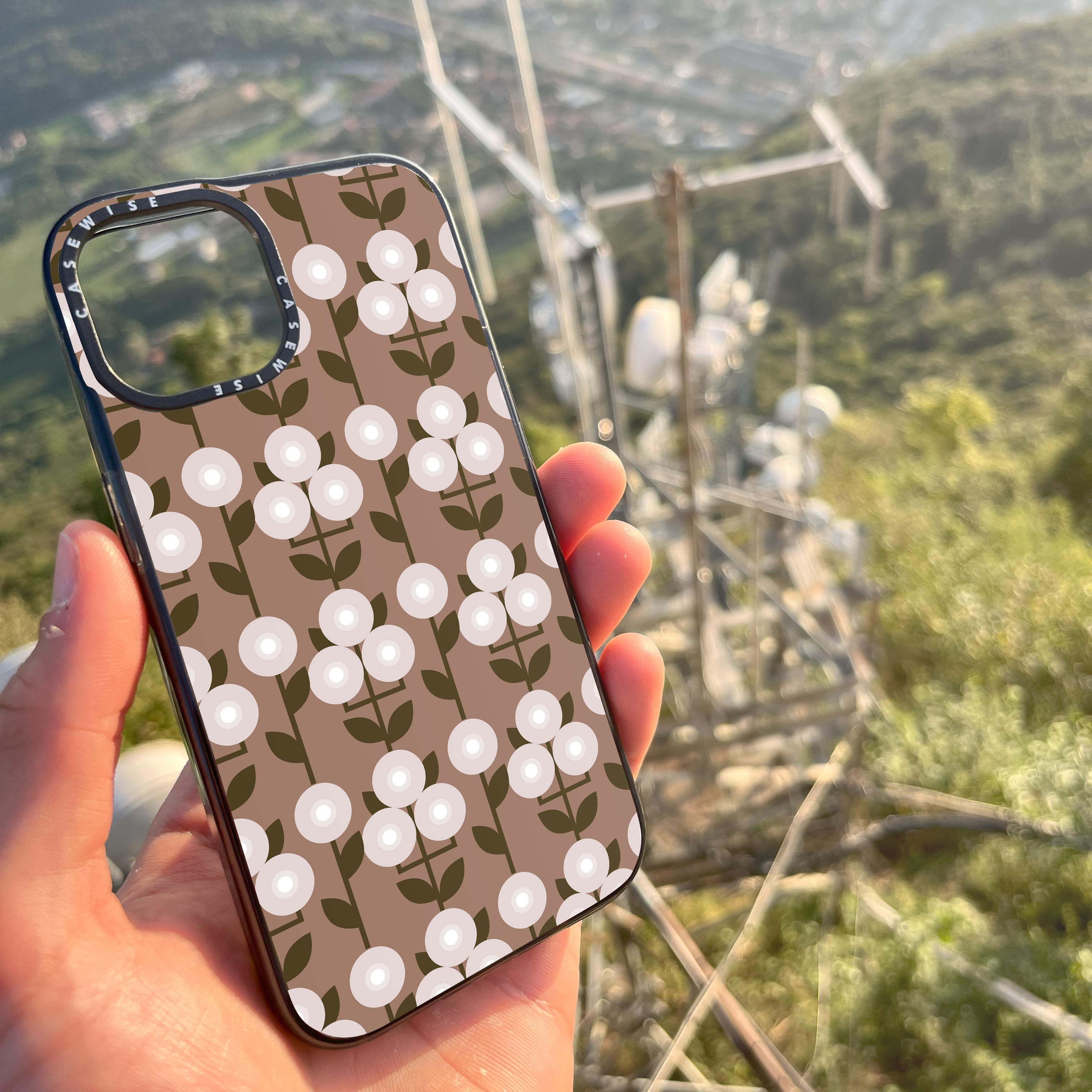 Retro Kwiaty - Etui