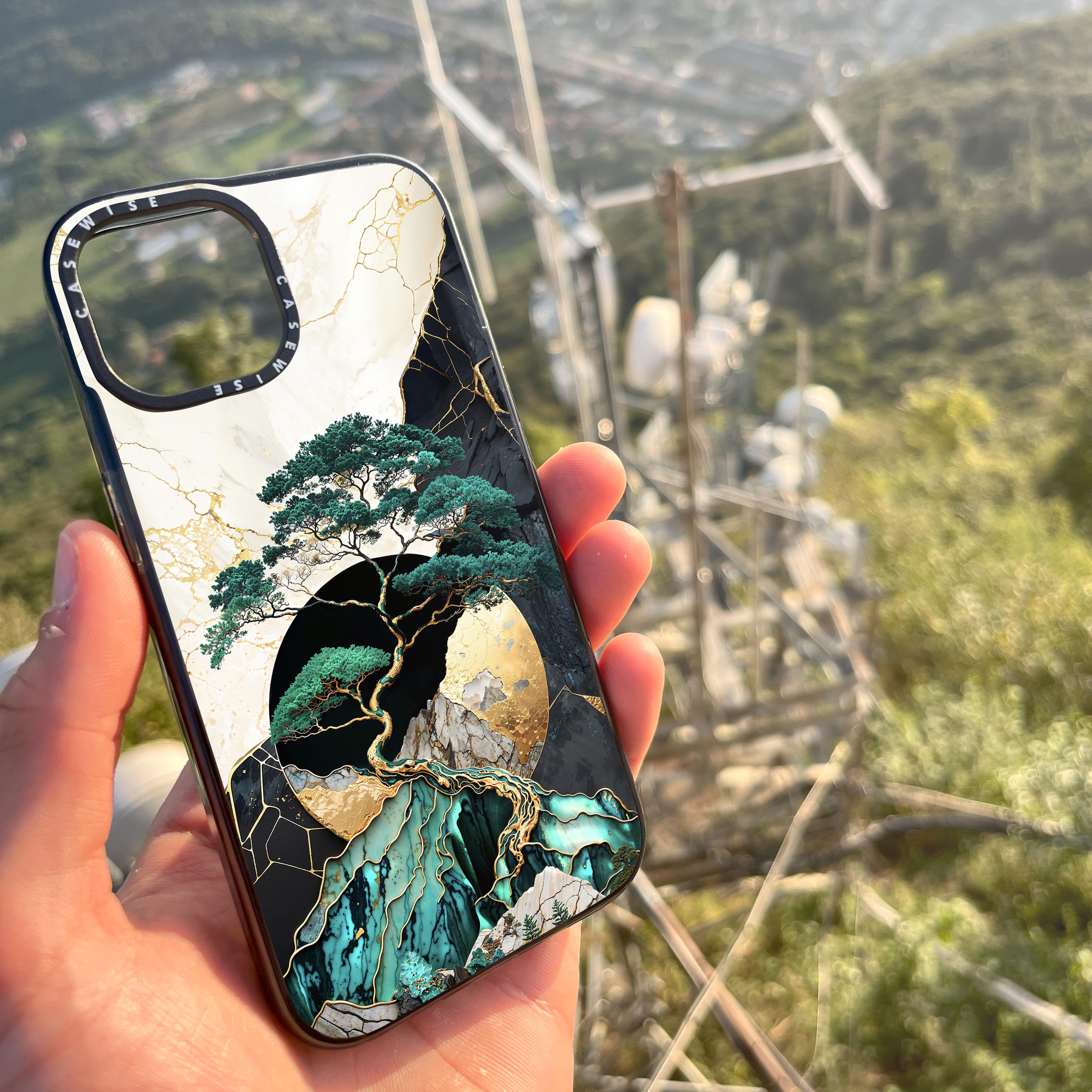 Golden Bonsai Tree Summit - Etui