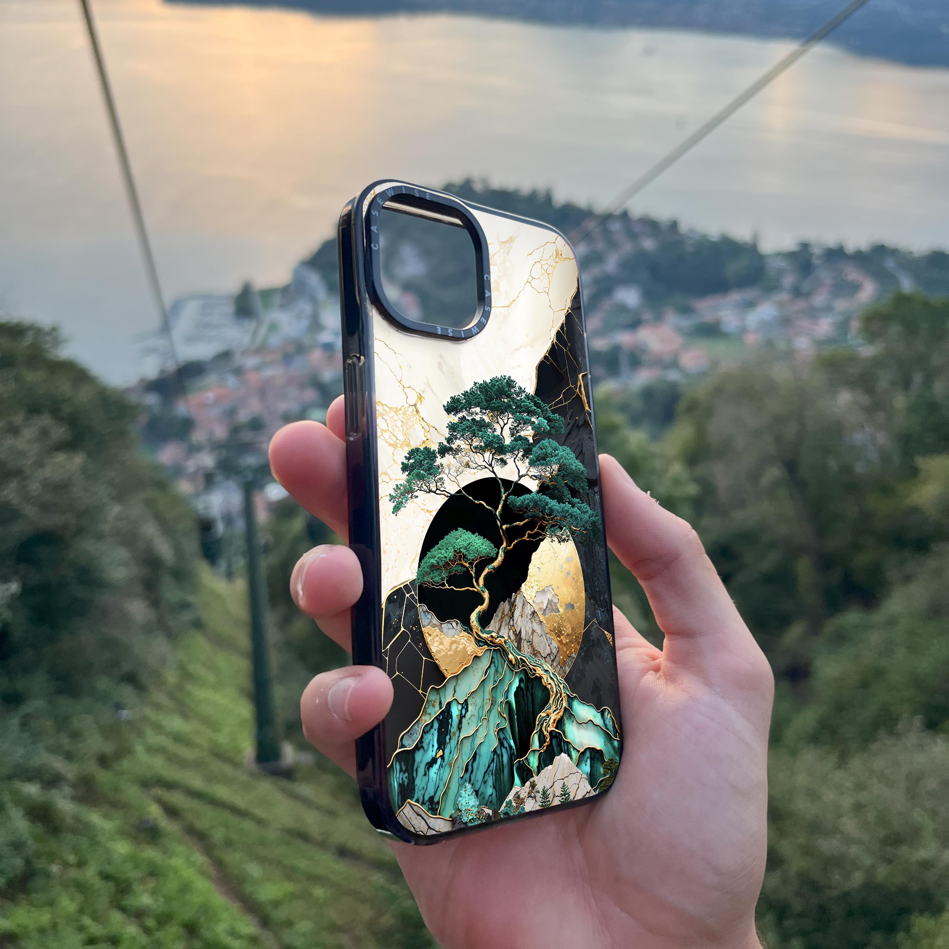 Golden Bonsai Tree Summit - Etui