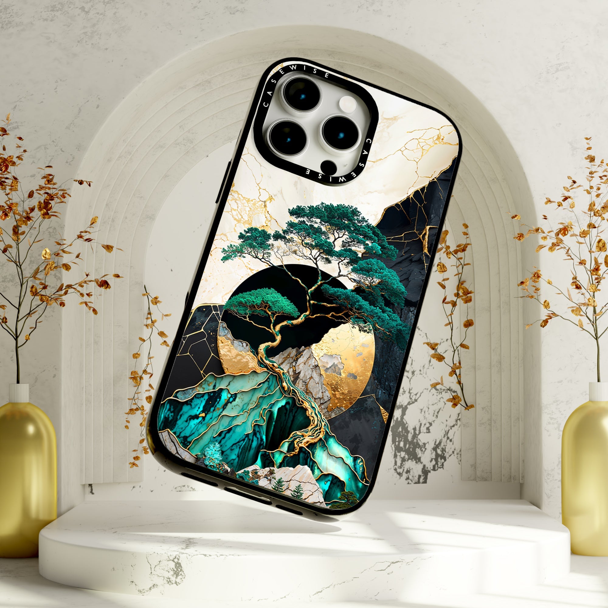 Golden Bonsai Tree Summit - Etui
