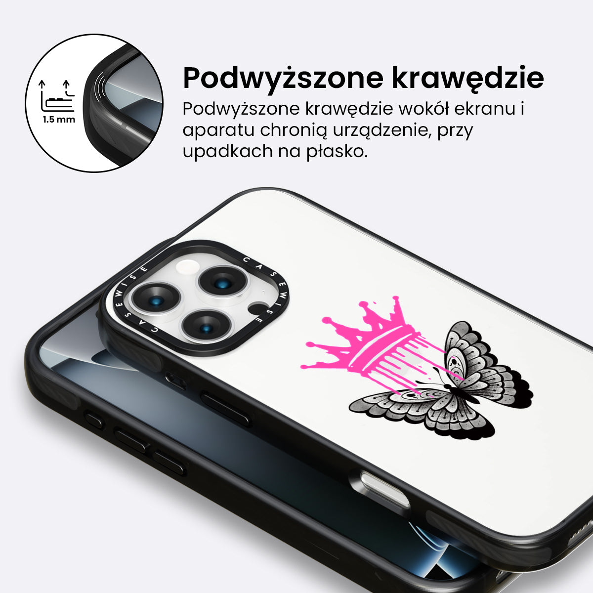 Korona motyla - Etui
