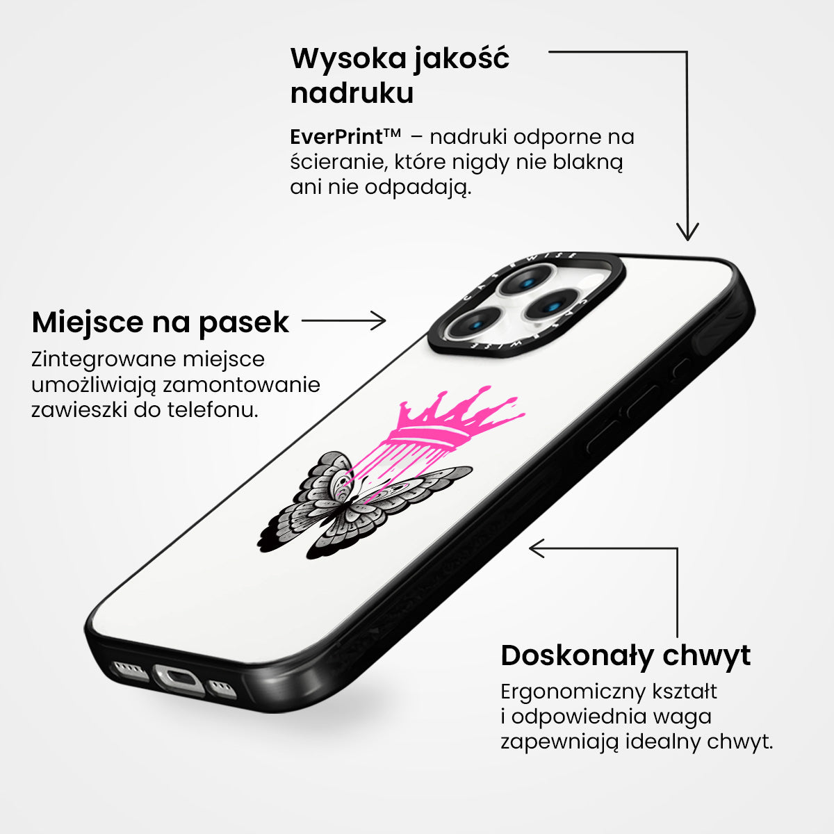 Korona motyla - Etui