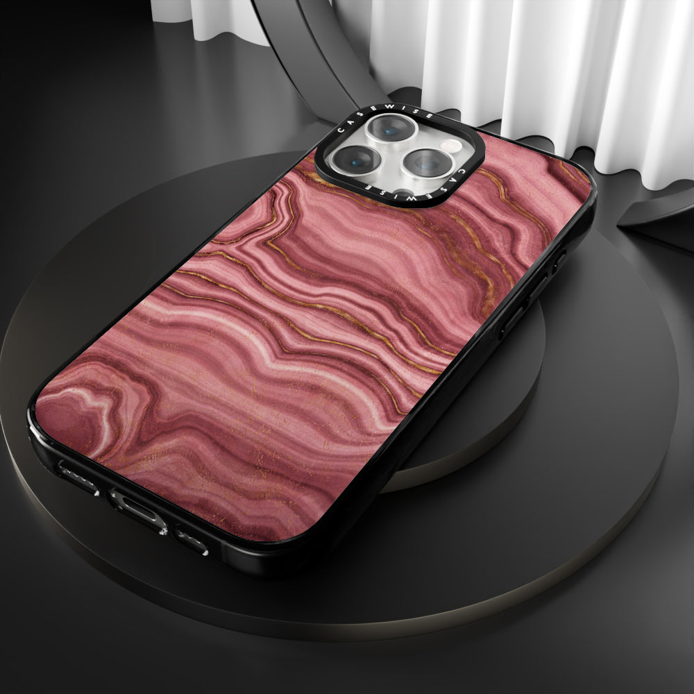 Pink Agate Texture 01 - Etui