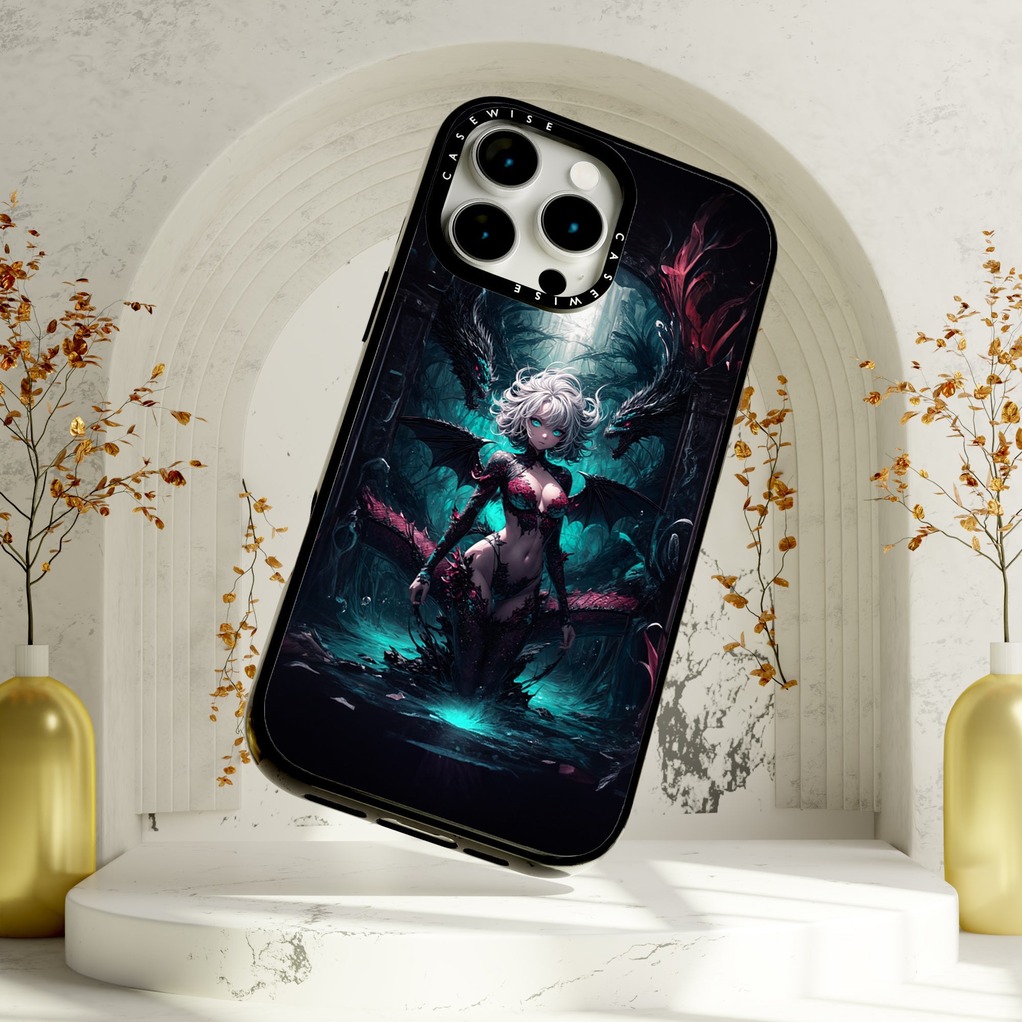 Dragon and Snake Girl - Etui