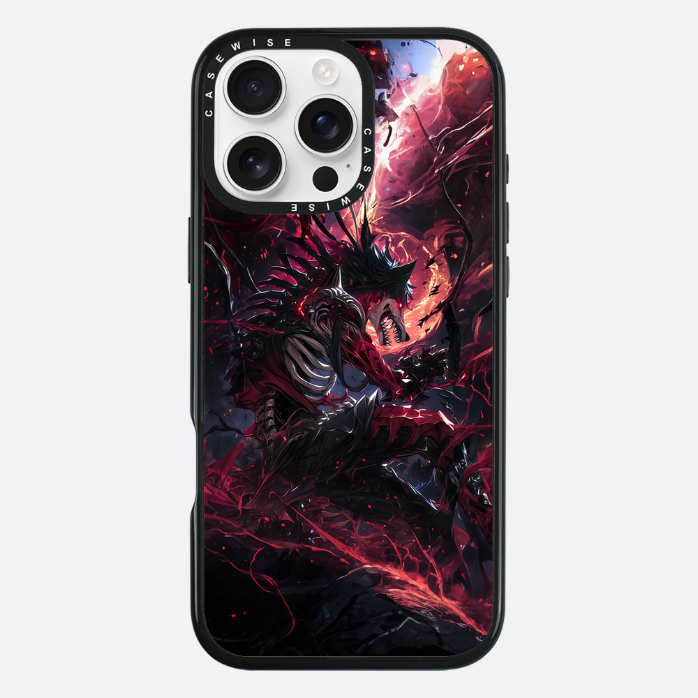 Red Wolf Skeleton - Etui