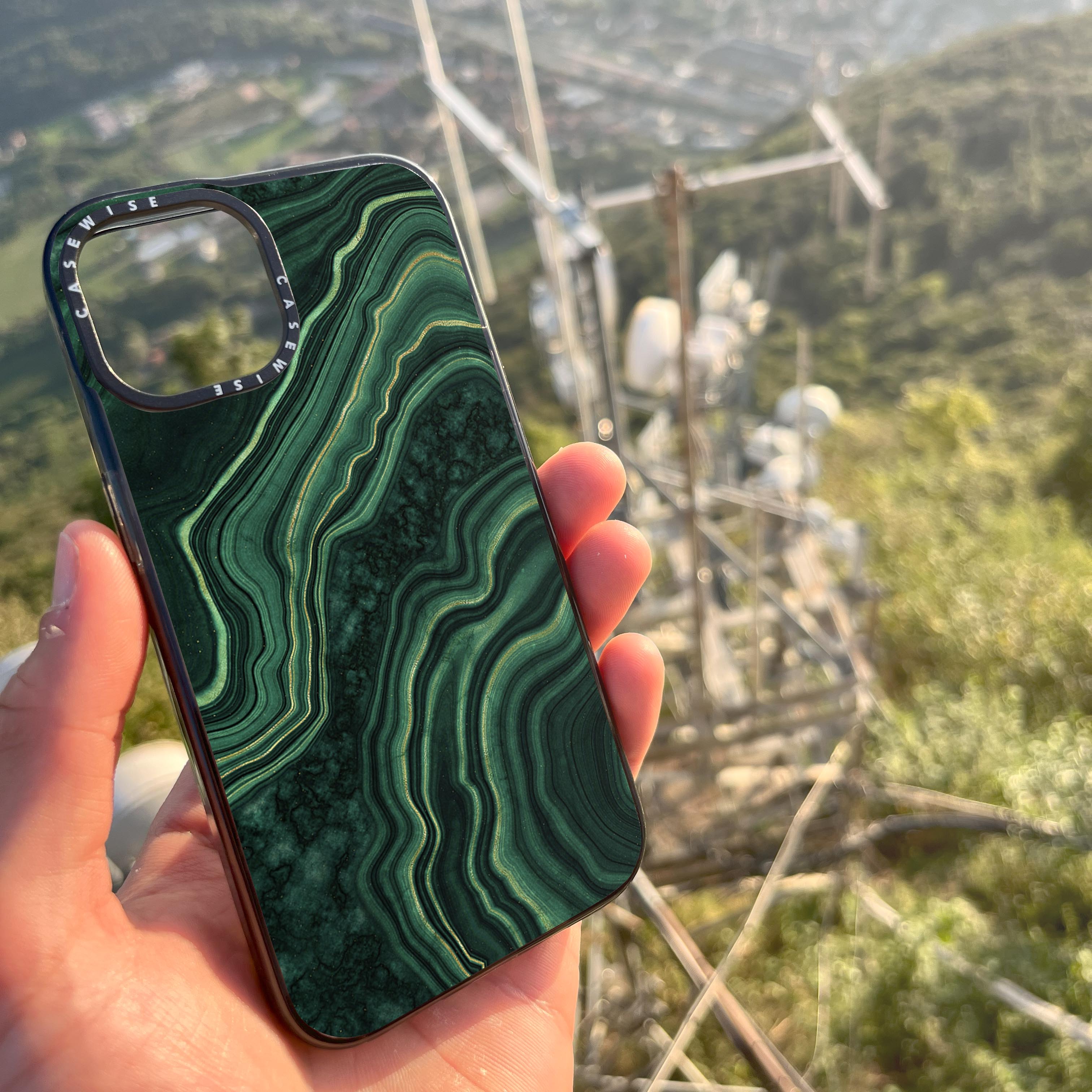 Malachite Texture 05 - Etui