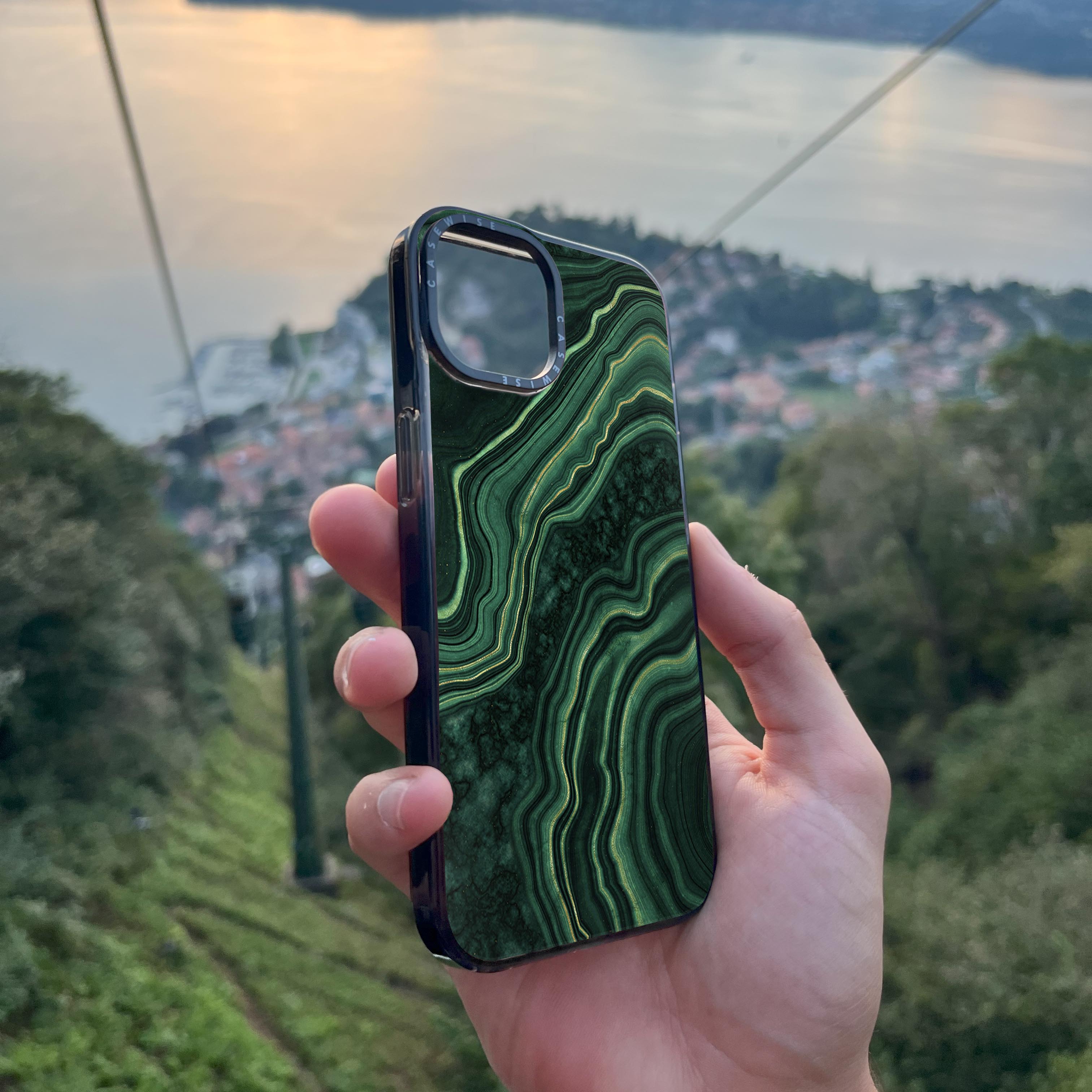 Malachite Texture 05 - Etui