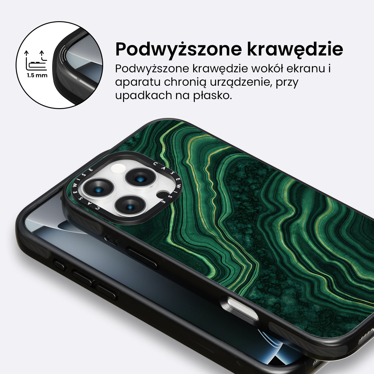Malachite Texture 05 - Etui