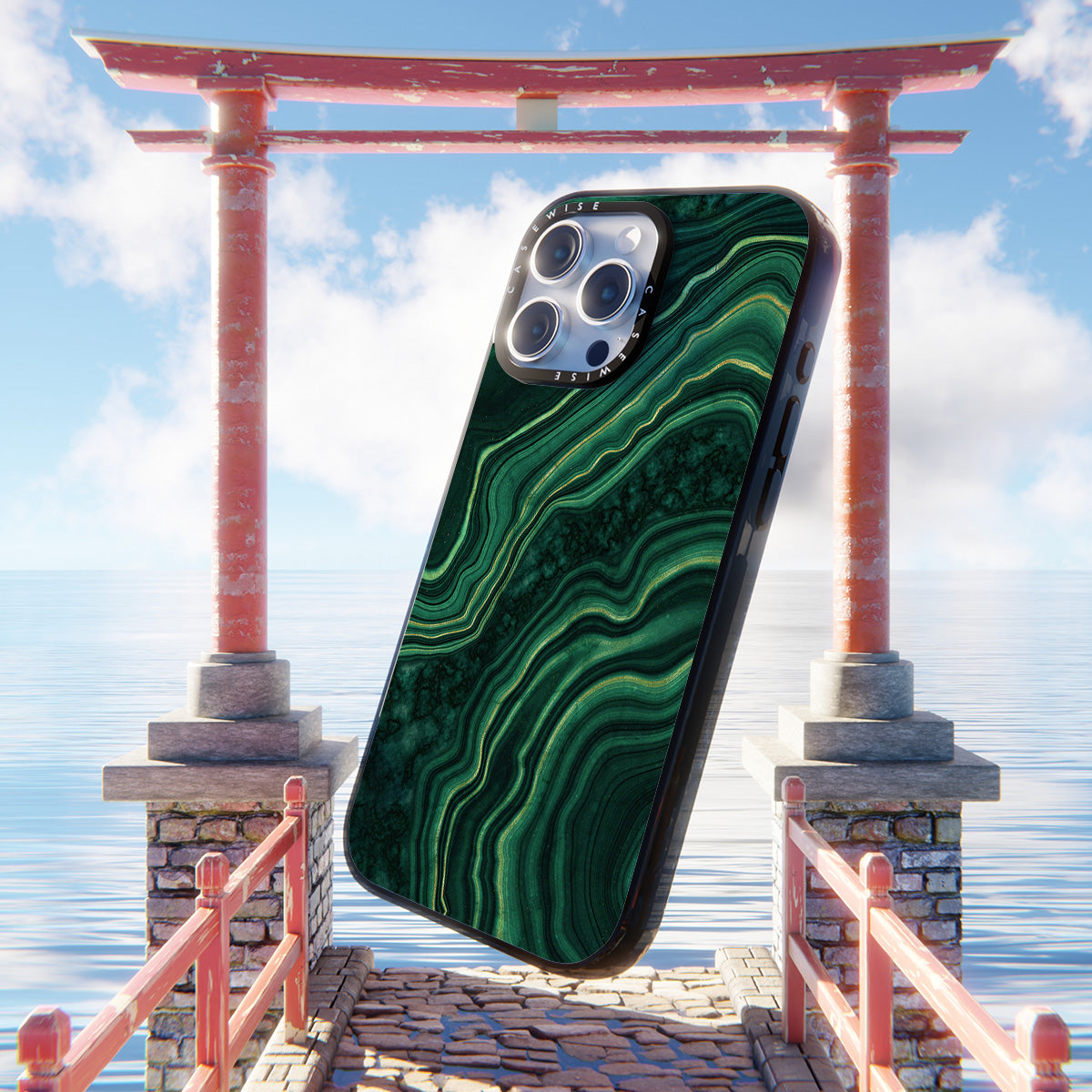 Malachite Texture 05 - Etui