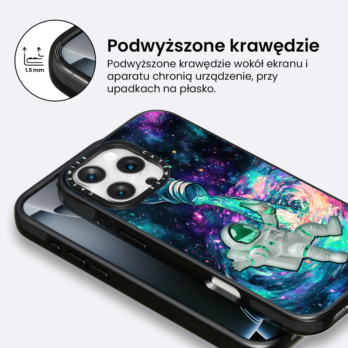 Cosmic Bar Bottle Astronaut Drink Funny - Etui
