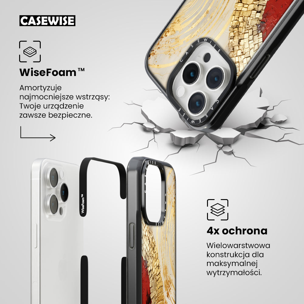 ABSTRACT ART Contact - Etui