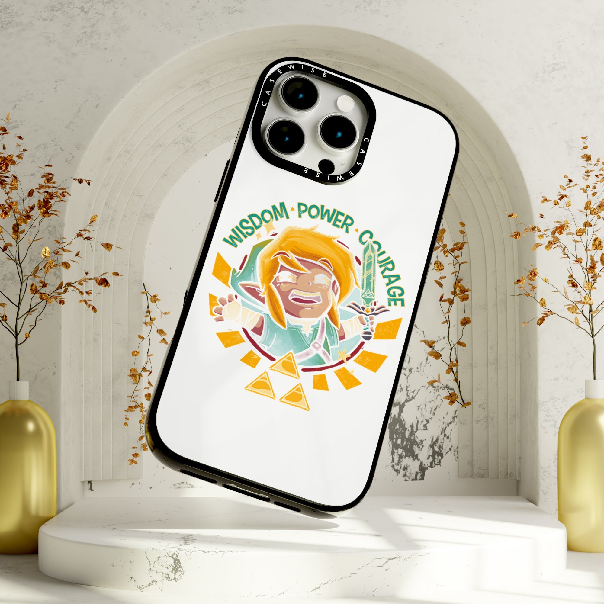 Wisdom Power Courage - Etui