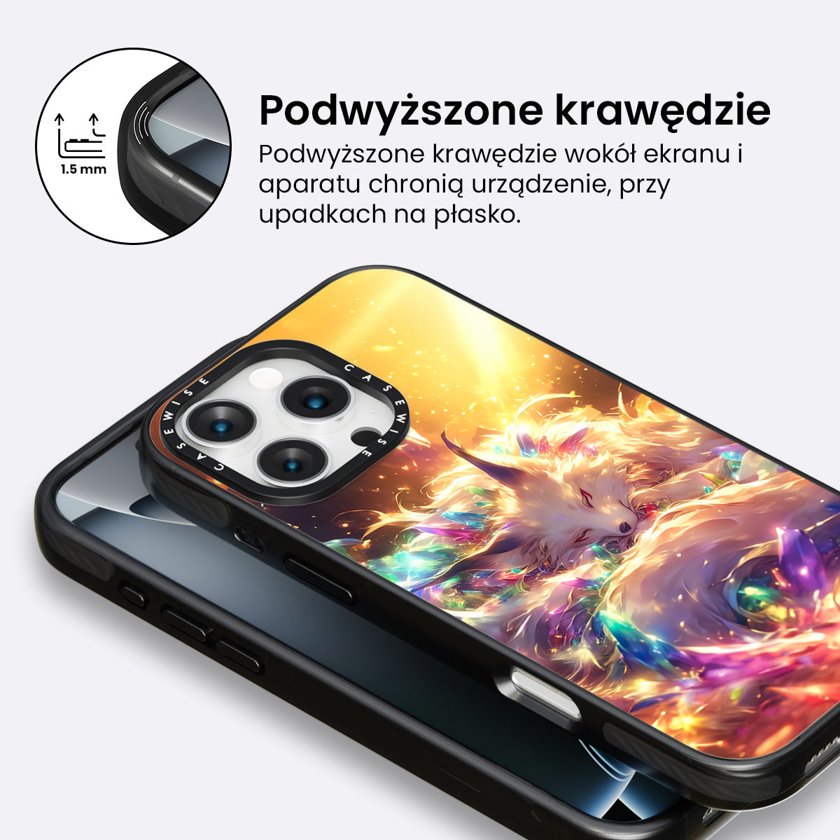 Crystal Kitsune Fox - Etui