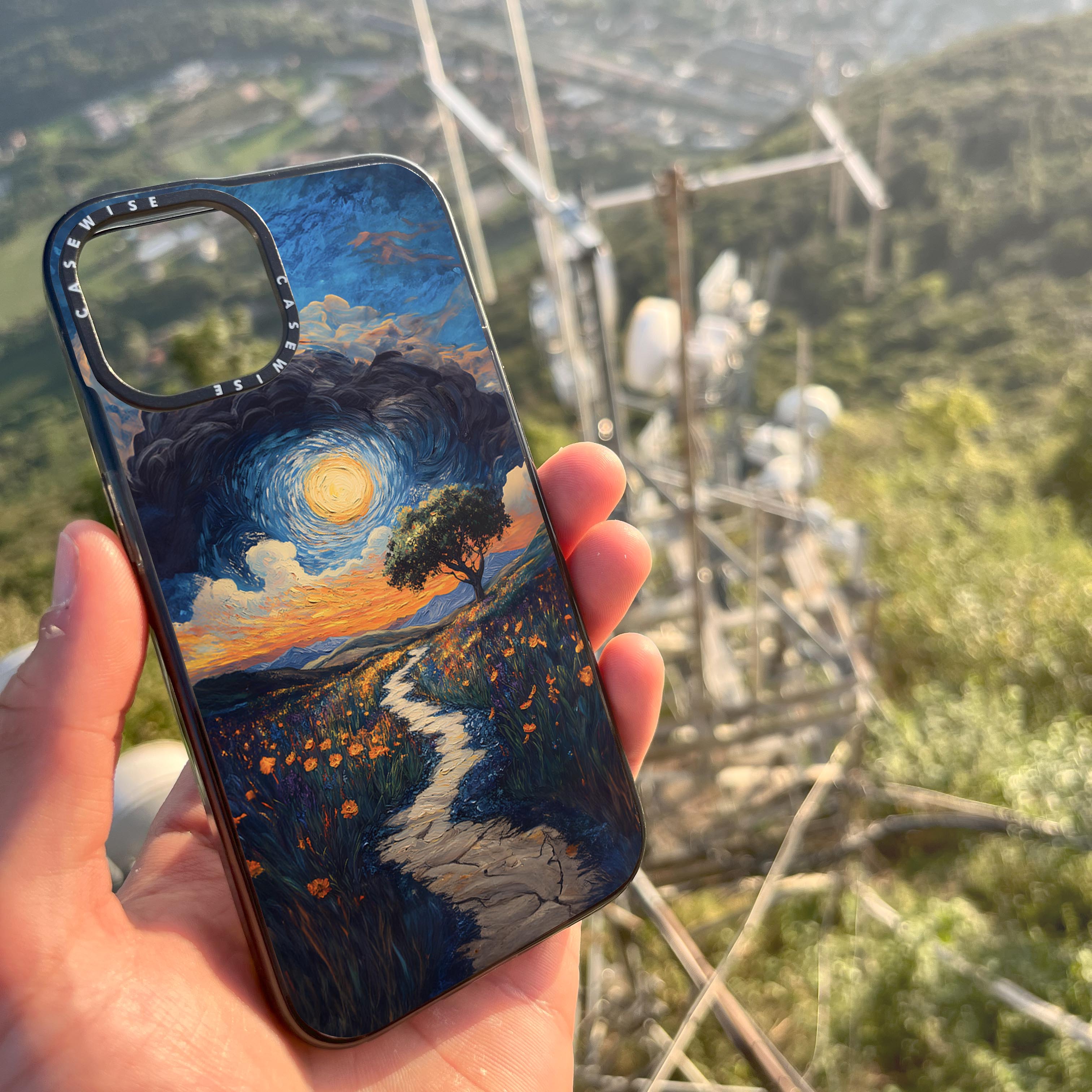 Floral Landscape - Etui