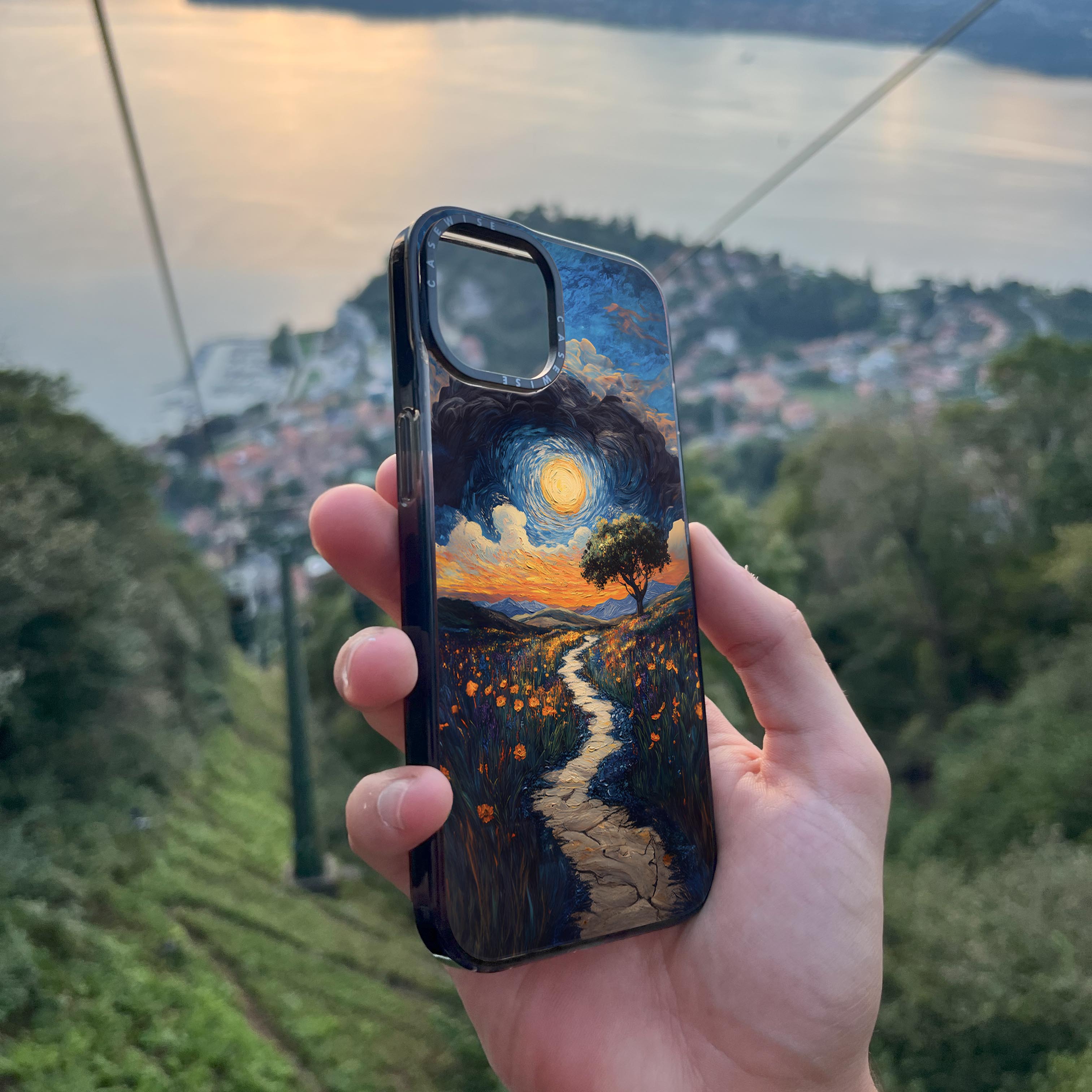 Floral Landscape - Etui