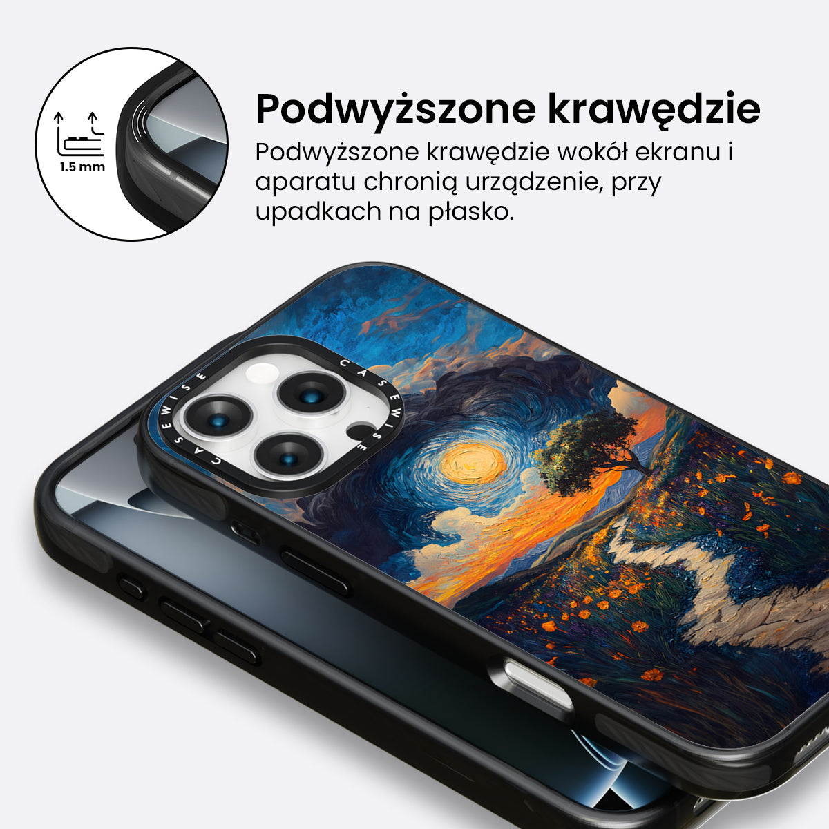 Floral Landscape - Etui