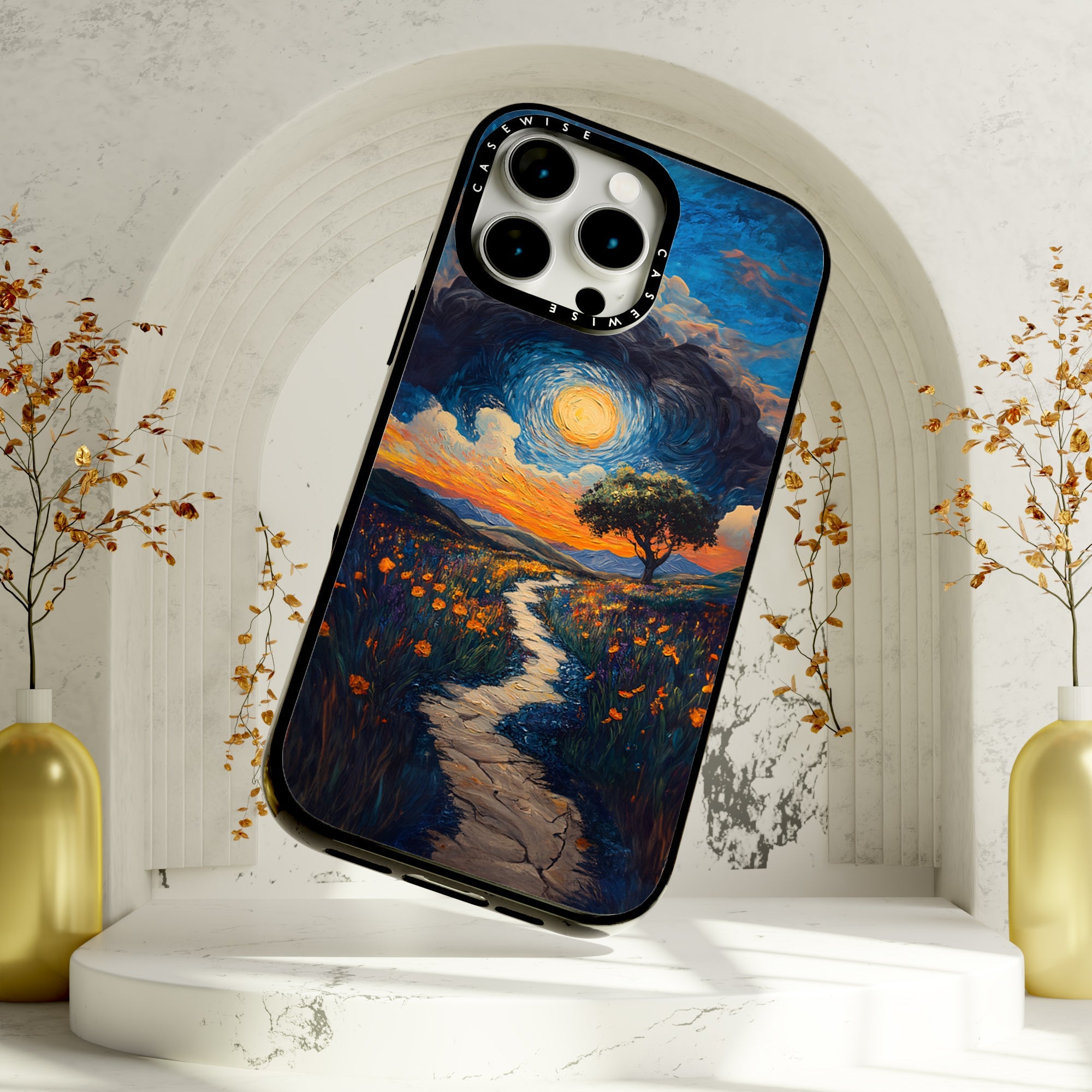 Floral Landscape - Etui