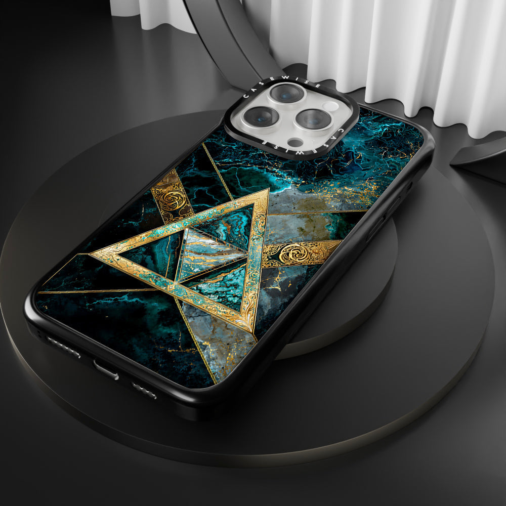 Triforce Pyramid Kintsugi - Etui