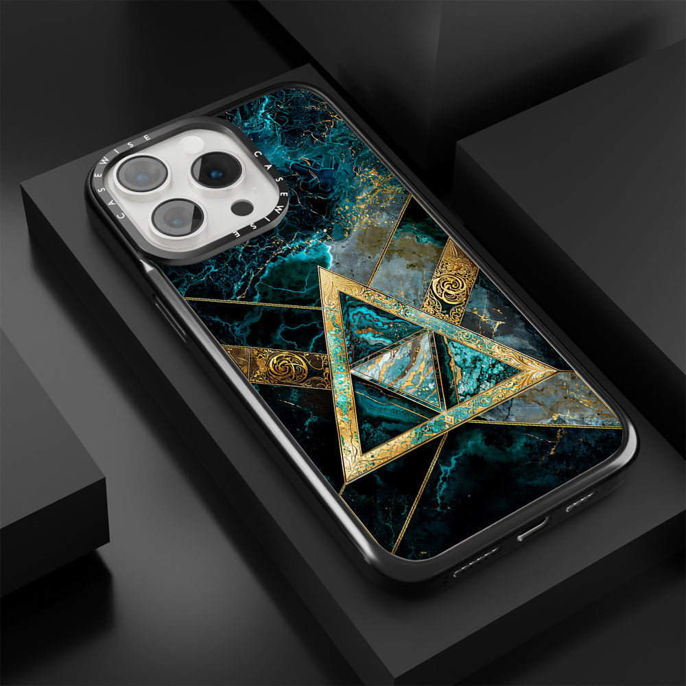 Triforce Pyramid Kintsugi - Etui
