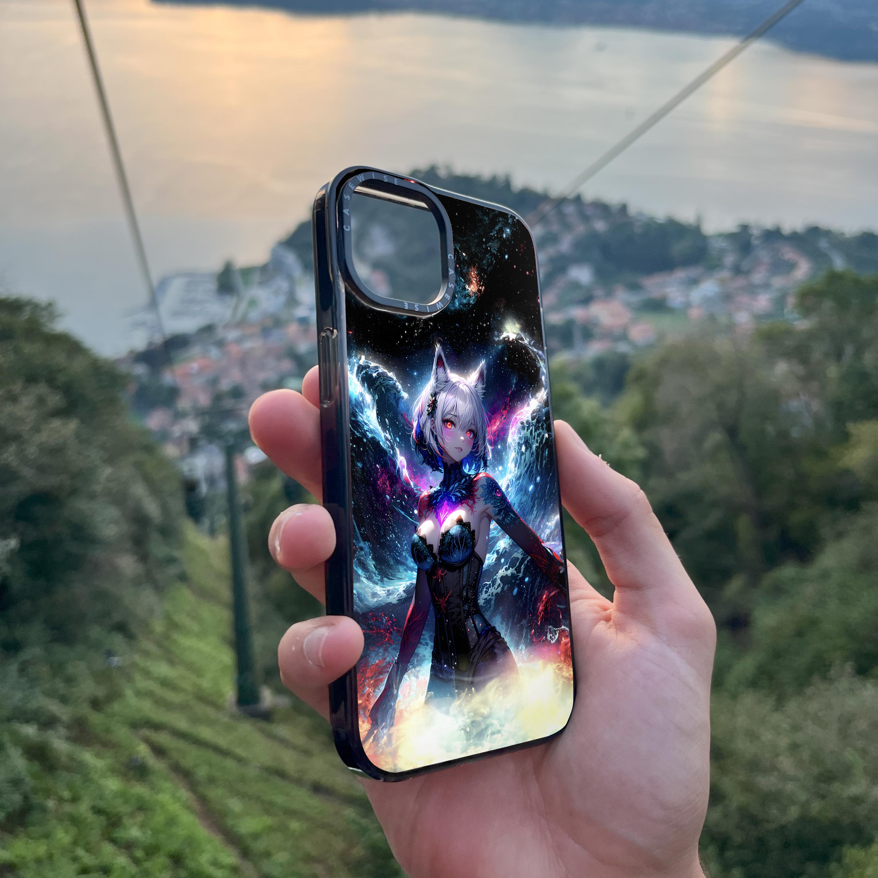 Galaxy Anime Girl - Etui