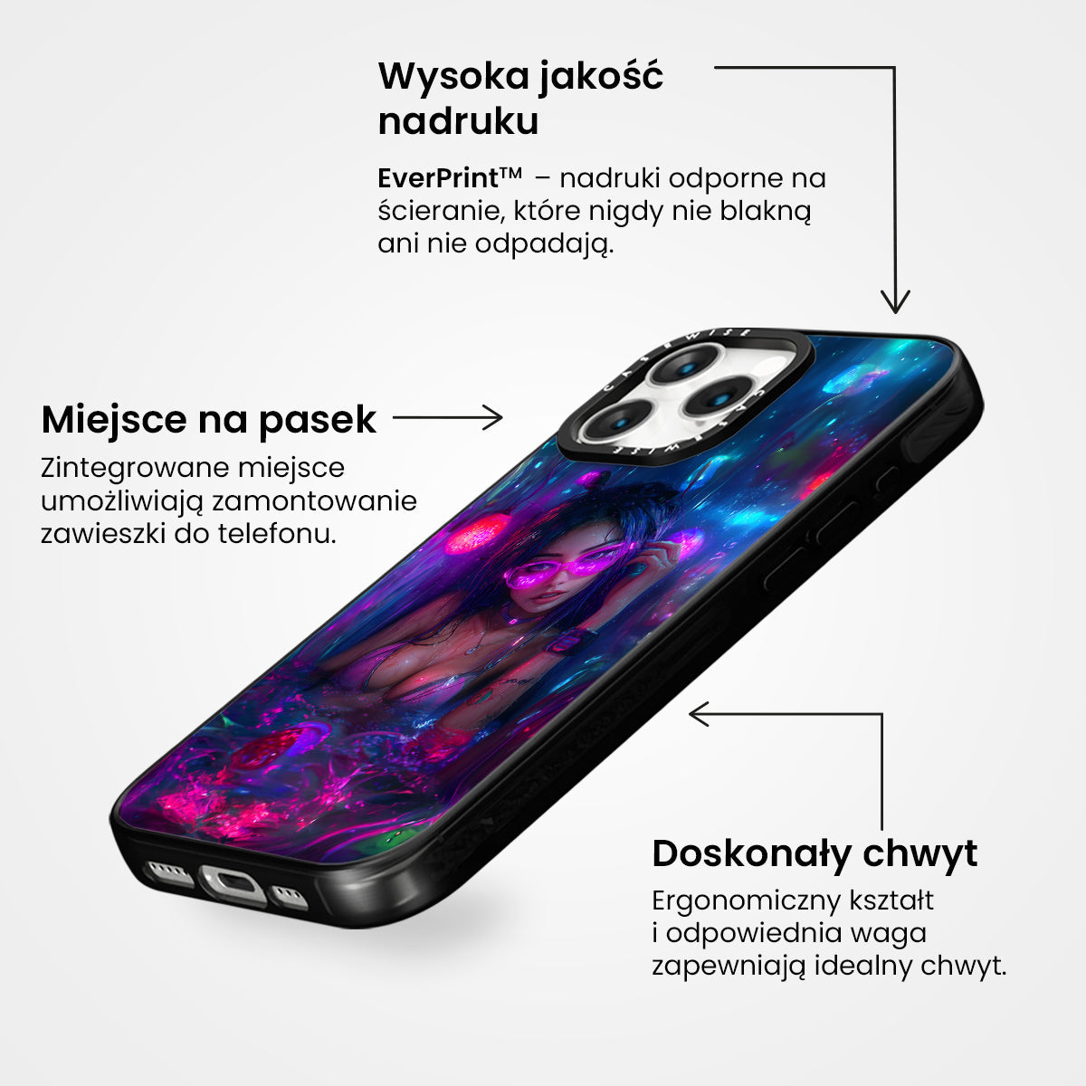Party Cyberpunk Girl - Etui
