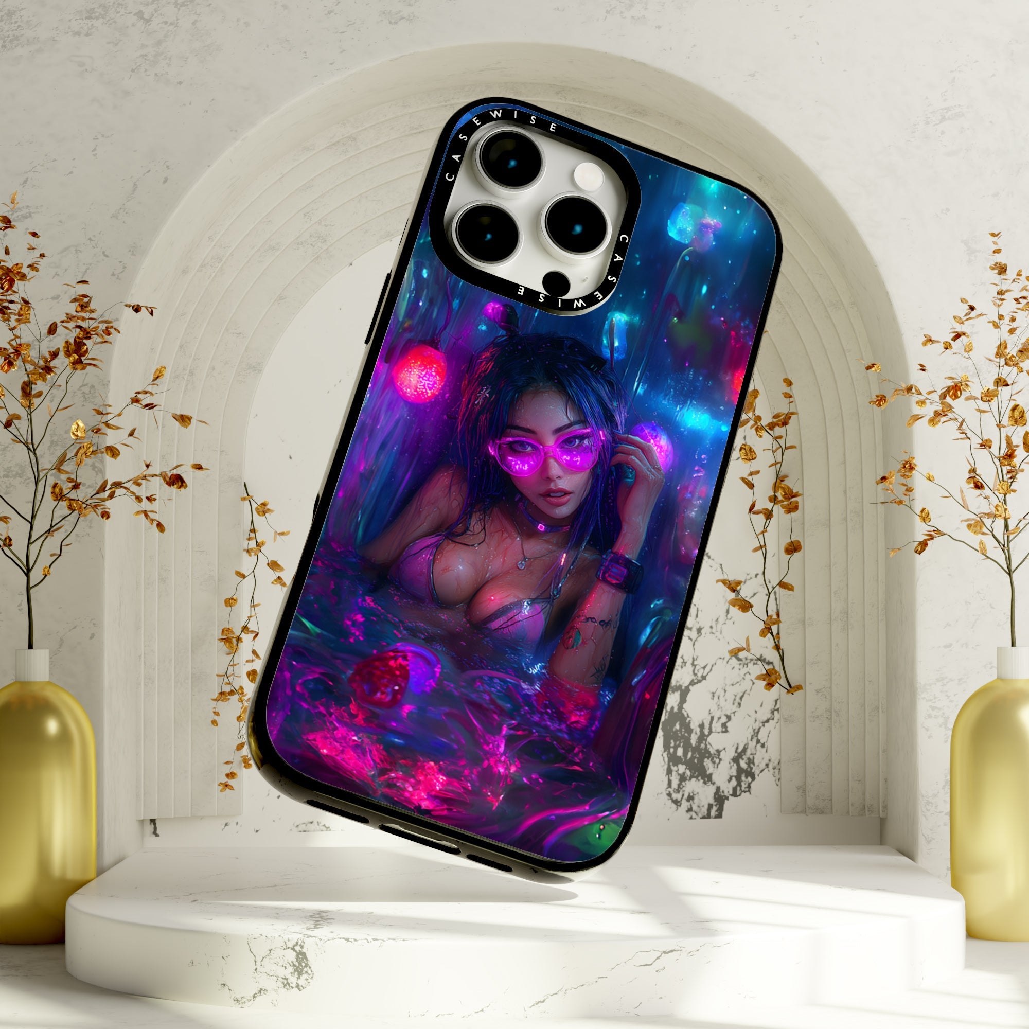Party Cyberpunk Girl - Etui