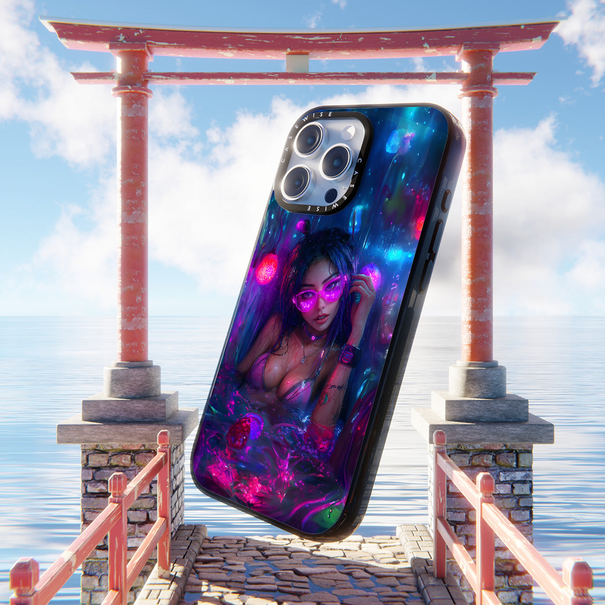 Party Cyberpunk Girl - Etui