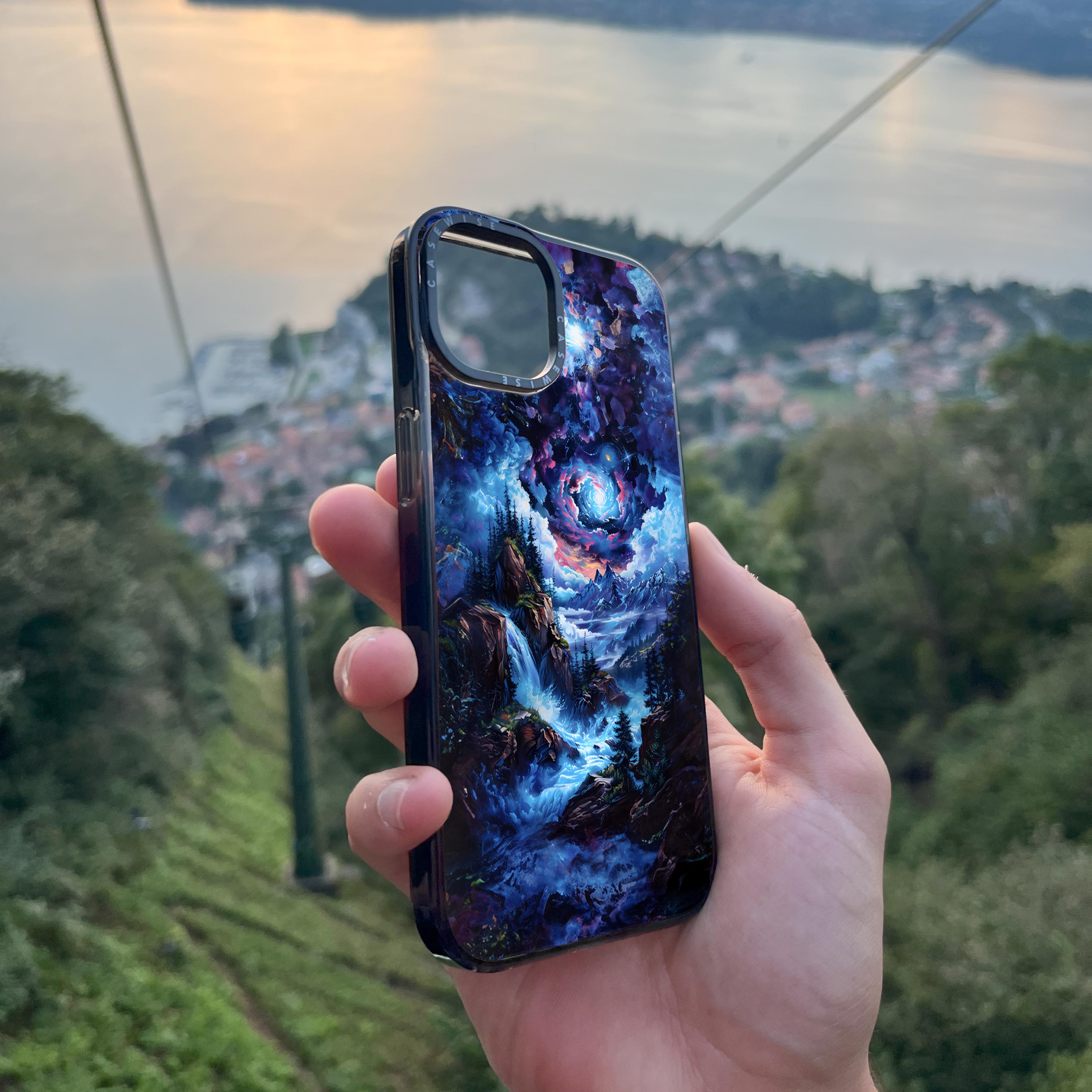 Cosmic Galaxy Mountains - Etui
