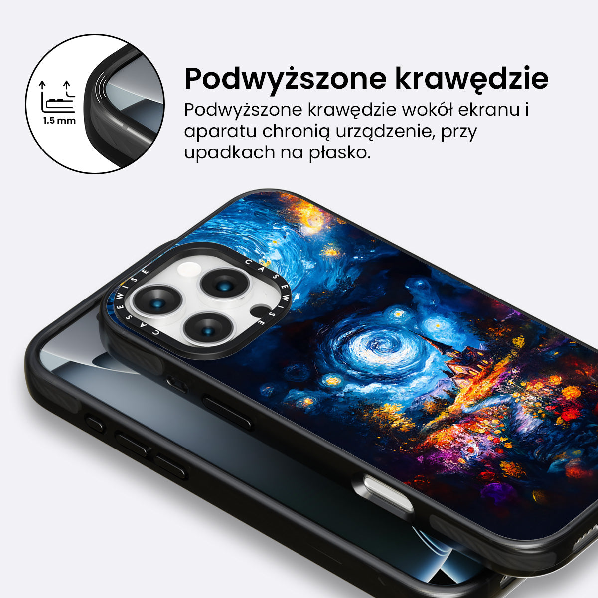 Kwiatowa Gwiaździsta Noc - Etui