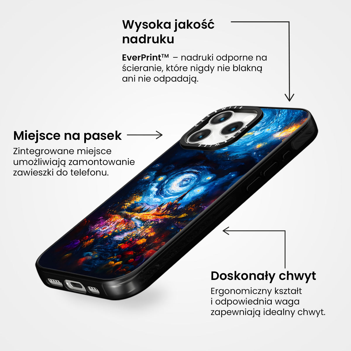 Kwiatowa Gwiaździsta Noc - Etui