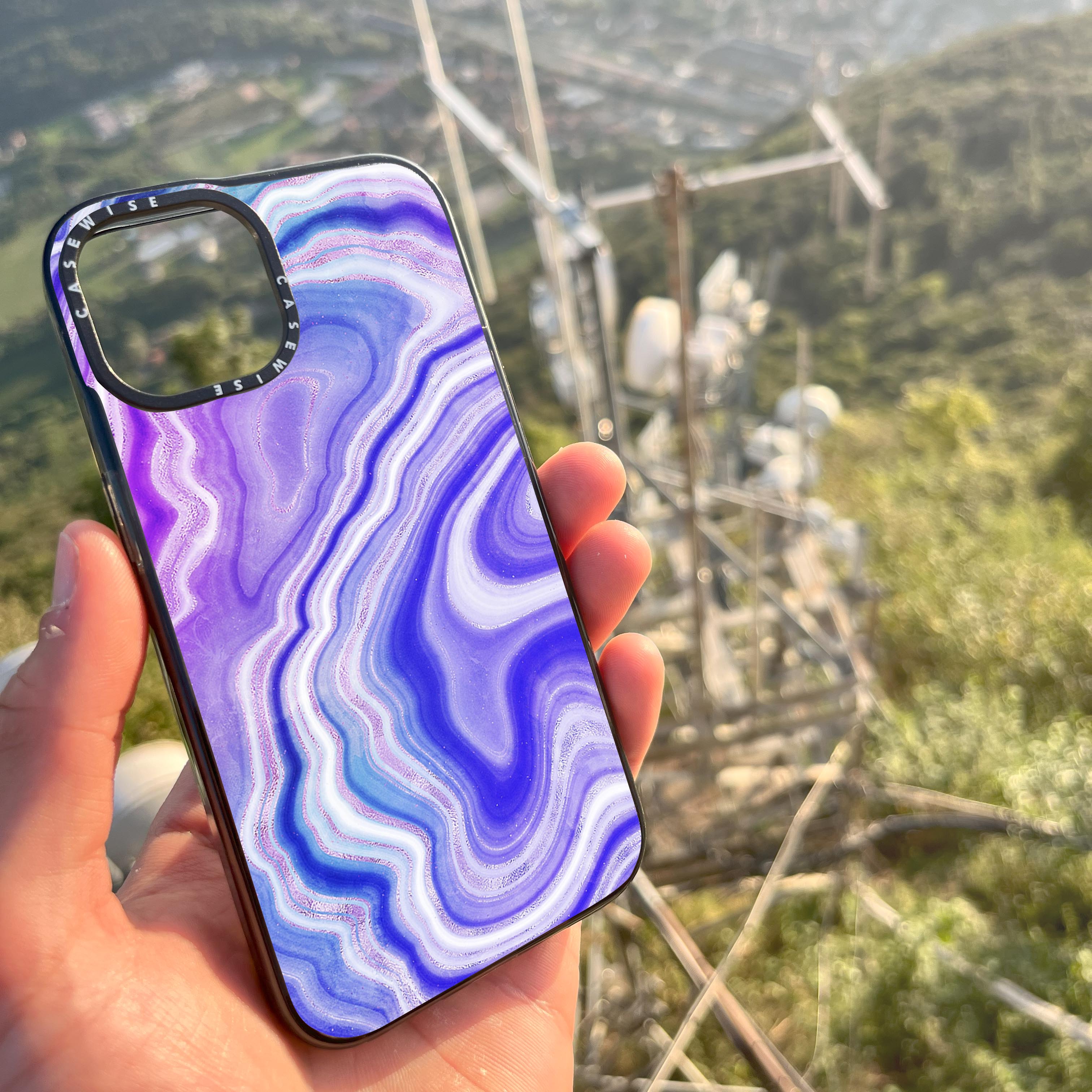 Neon Agate Texture 06 - Etui