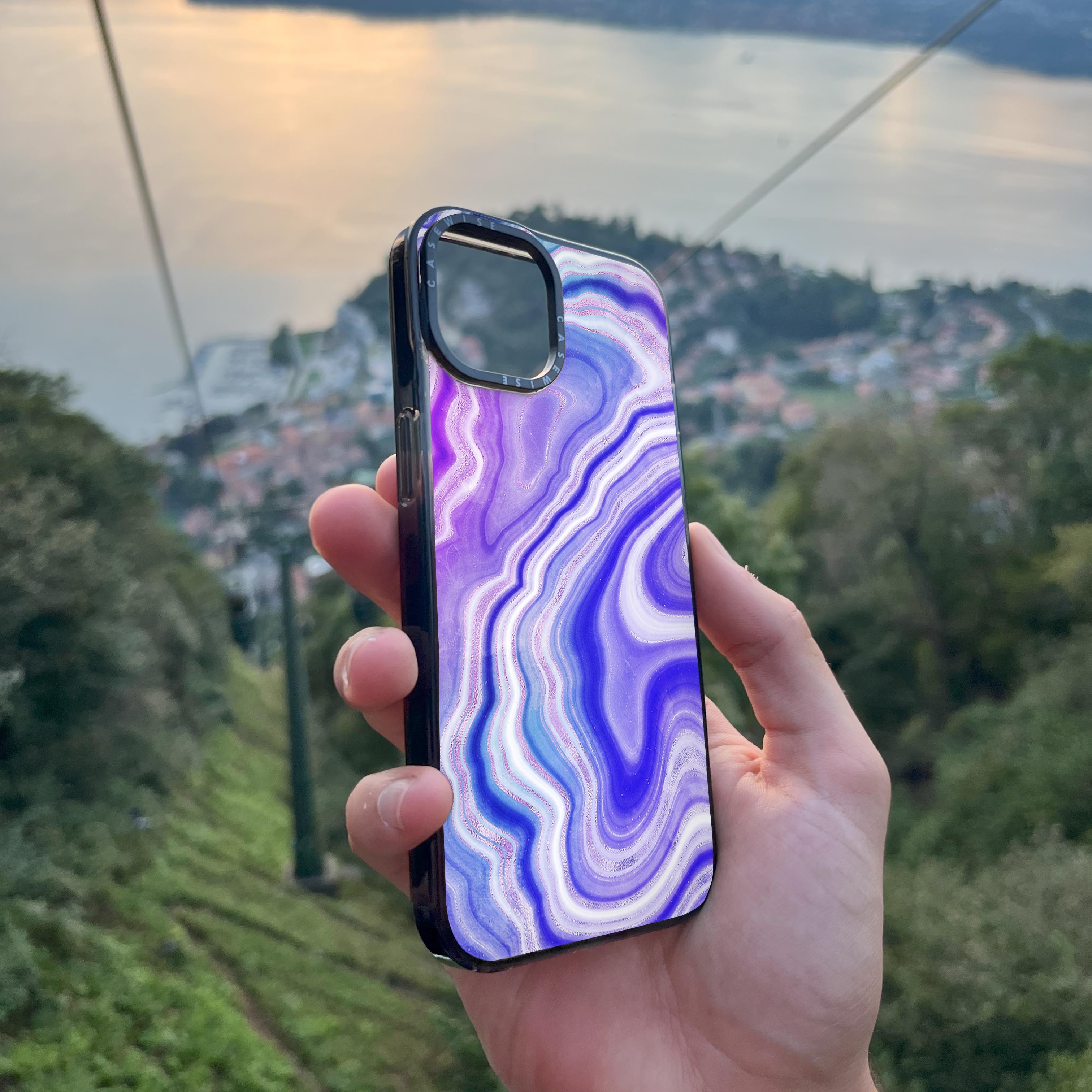 Neon Agate Texture 06 - Etui