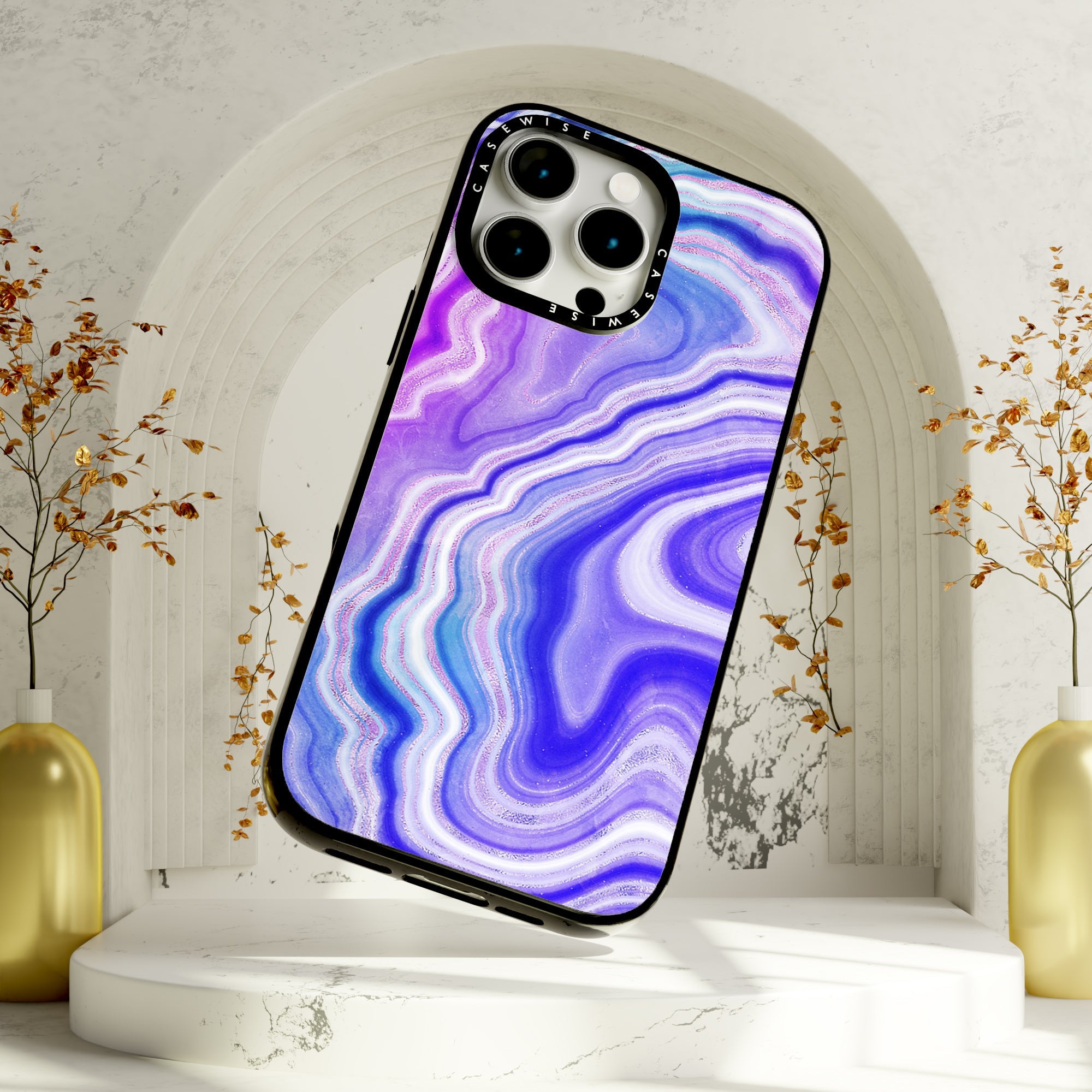 Neon Agate Texture 06 - Etui