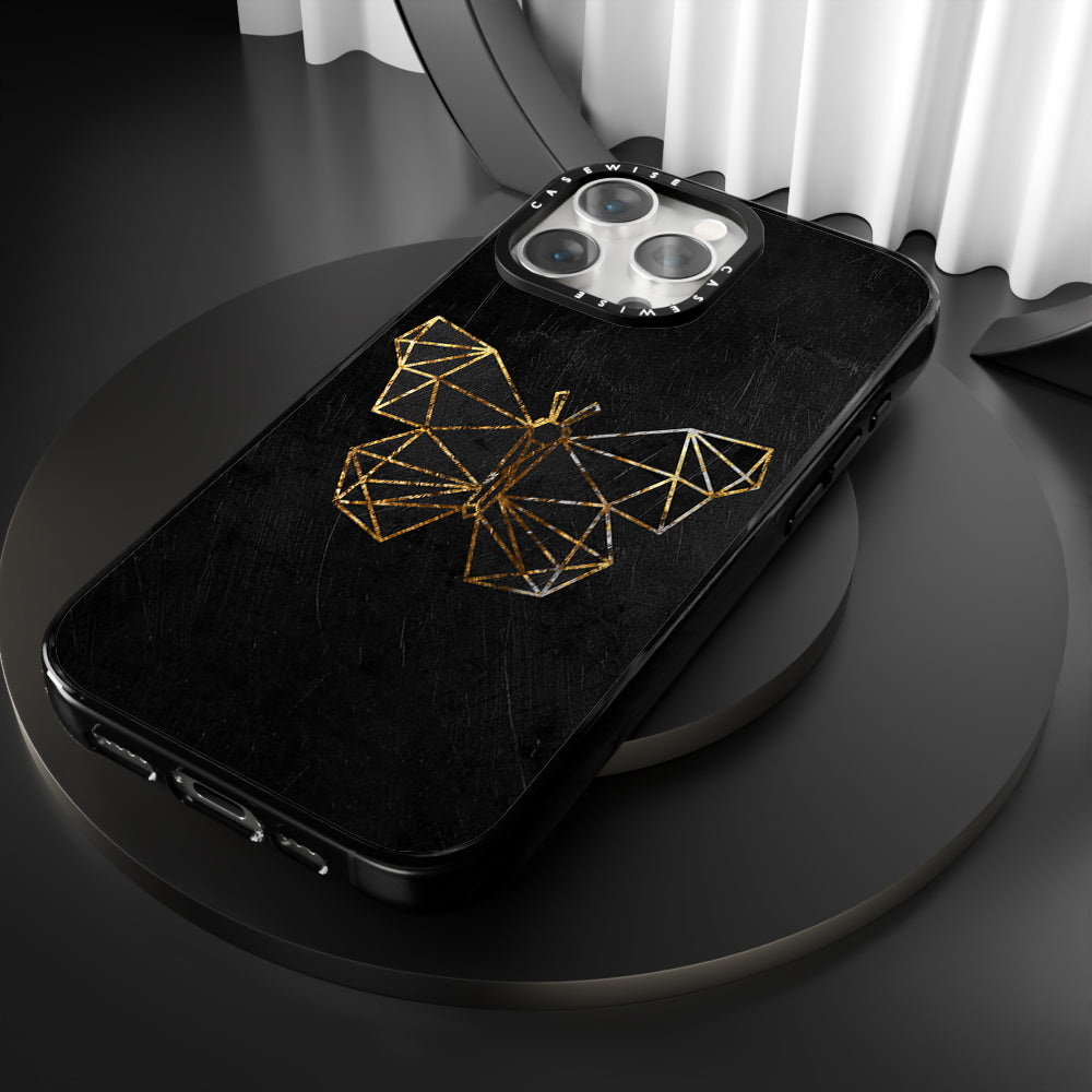 gold butterfly - Etui