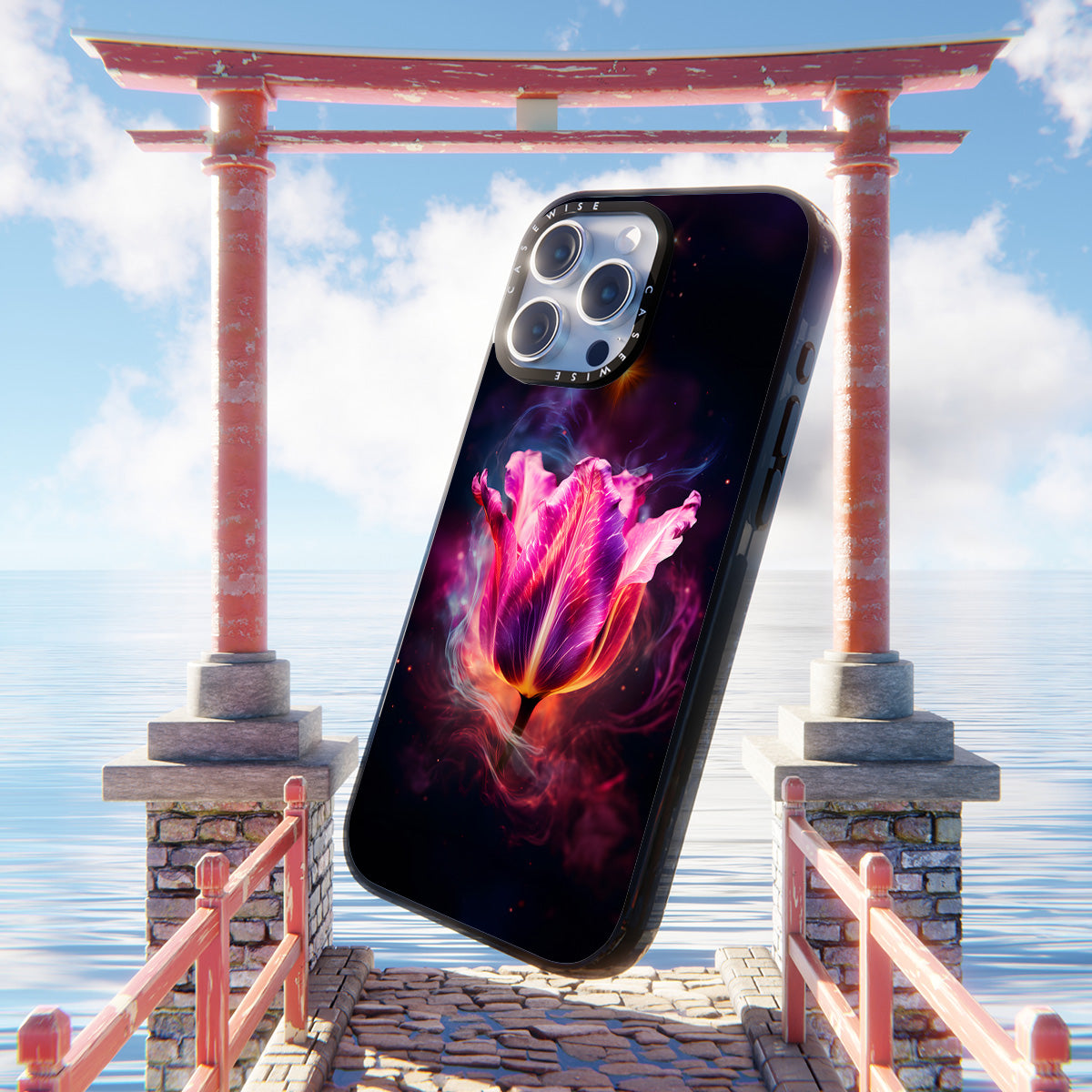 Cosmic Tulip Nebula Bloom - Etui