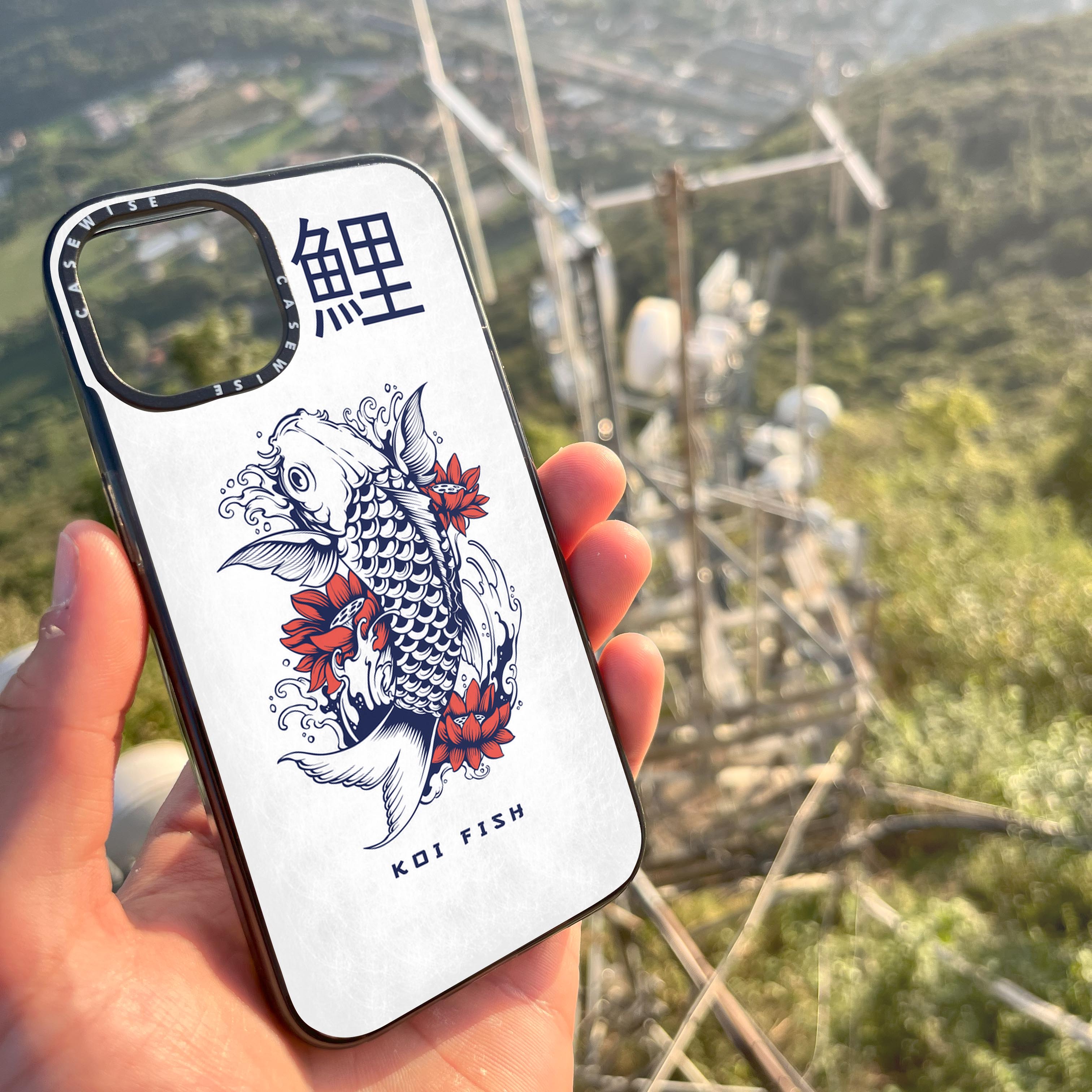 koi fish - Etui