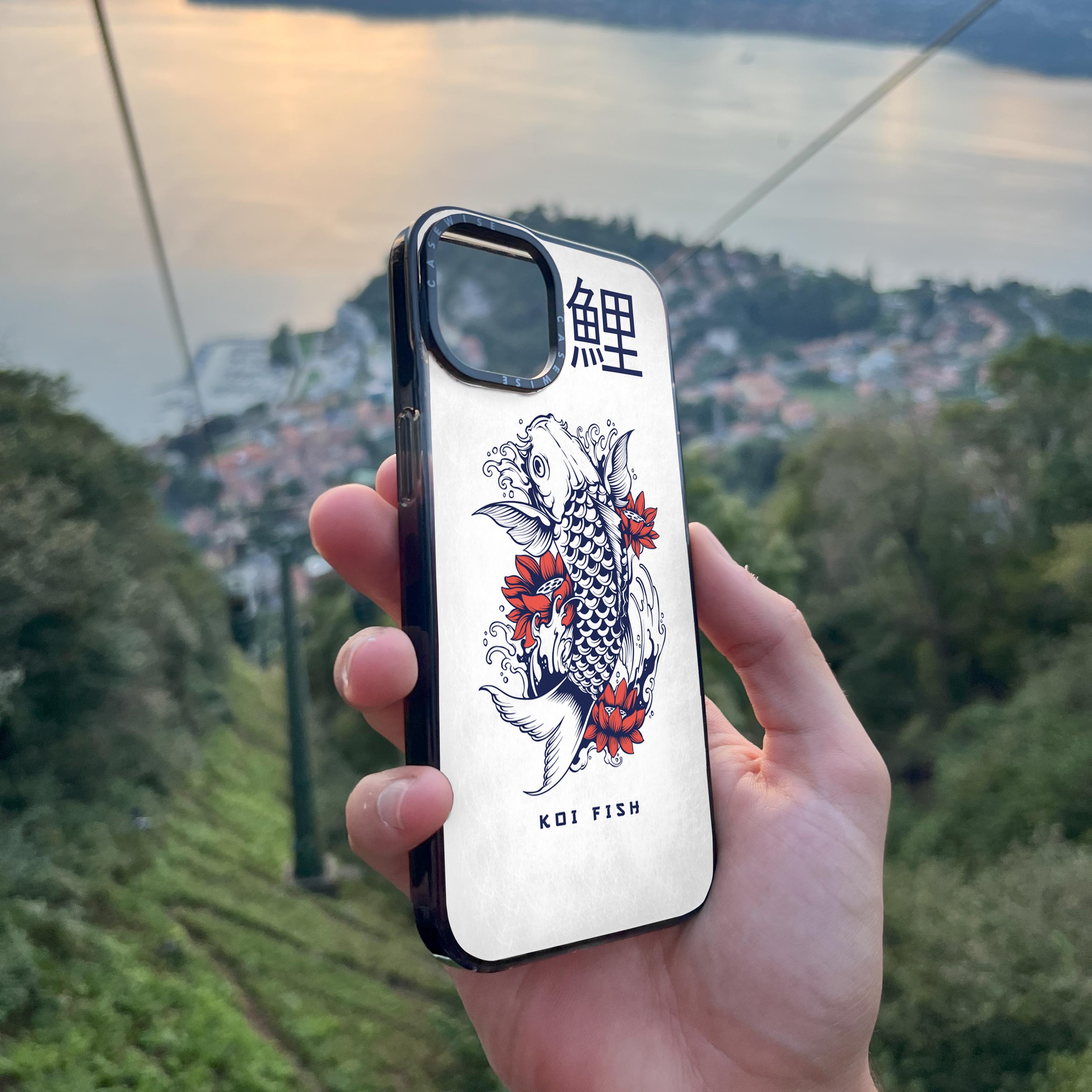 koi fish - Etui