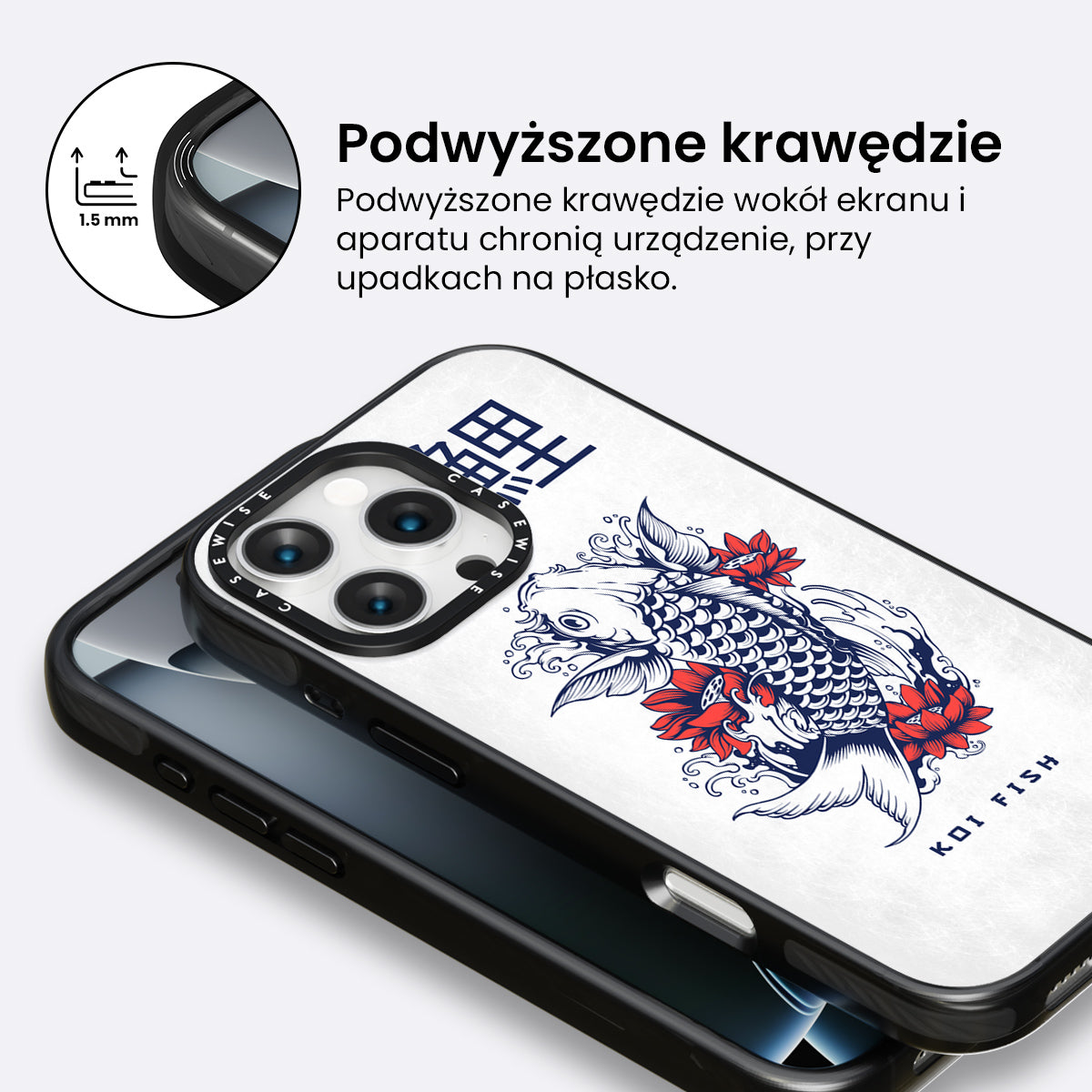 koi fish - Etui