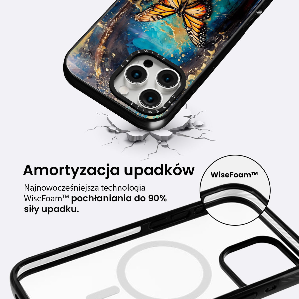 Butterfly Painting - Etui