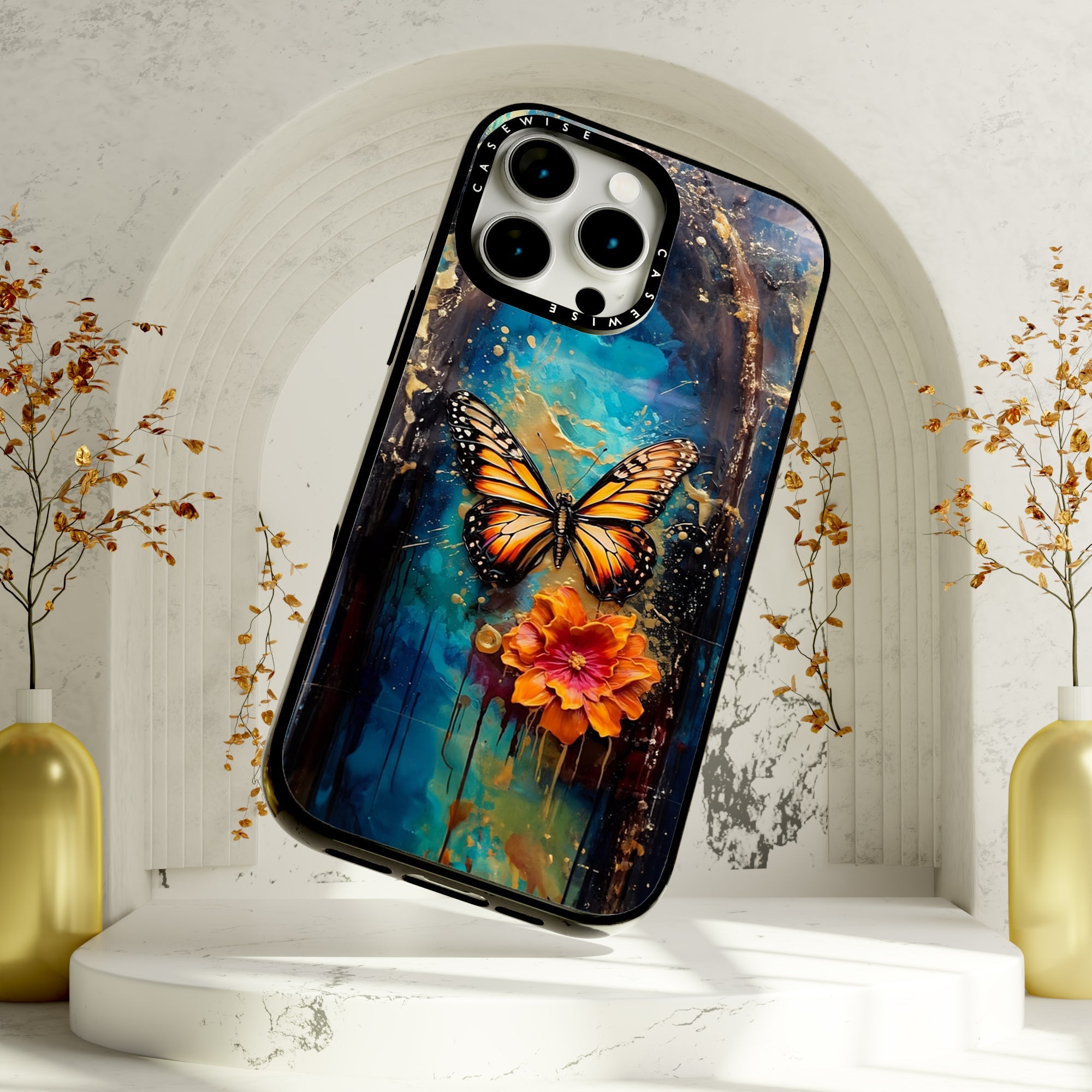 Butterfly Painting - Etui