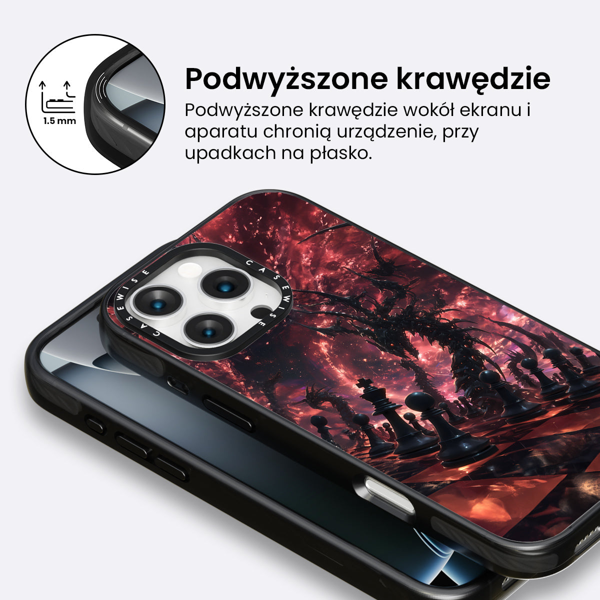 Red Chess in Space - Etui