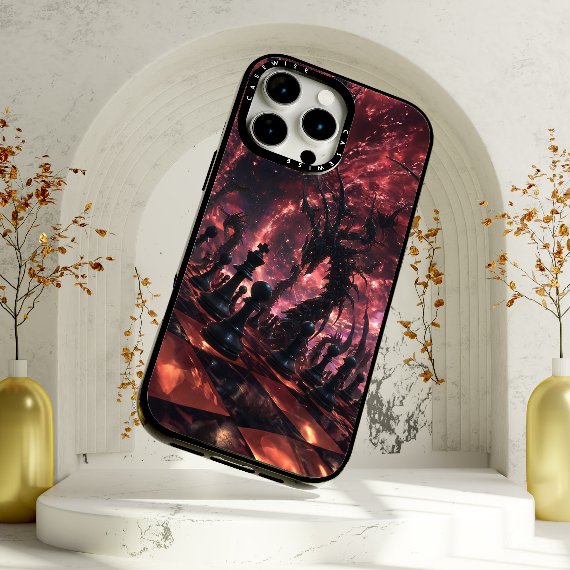 Red Chess in Space - Etui