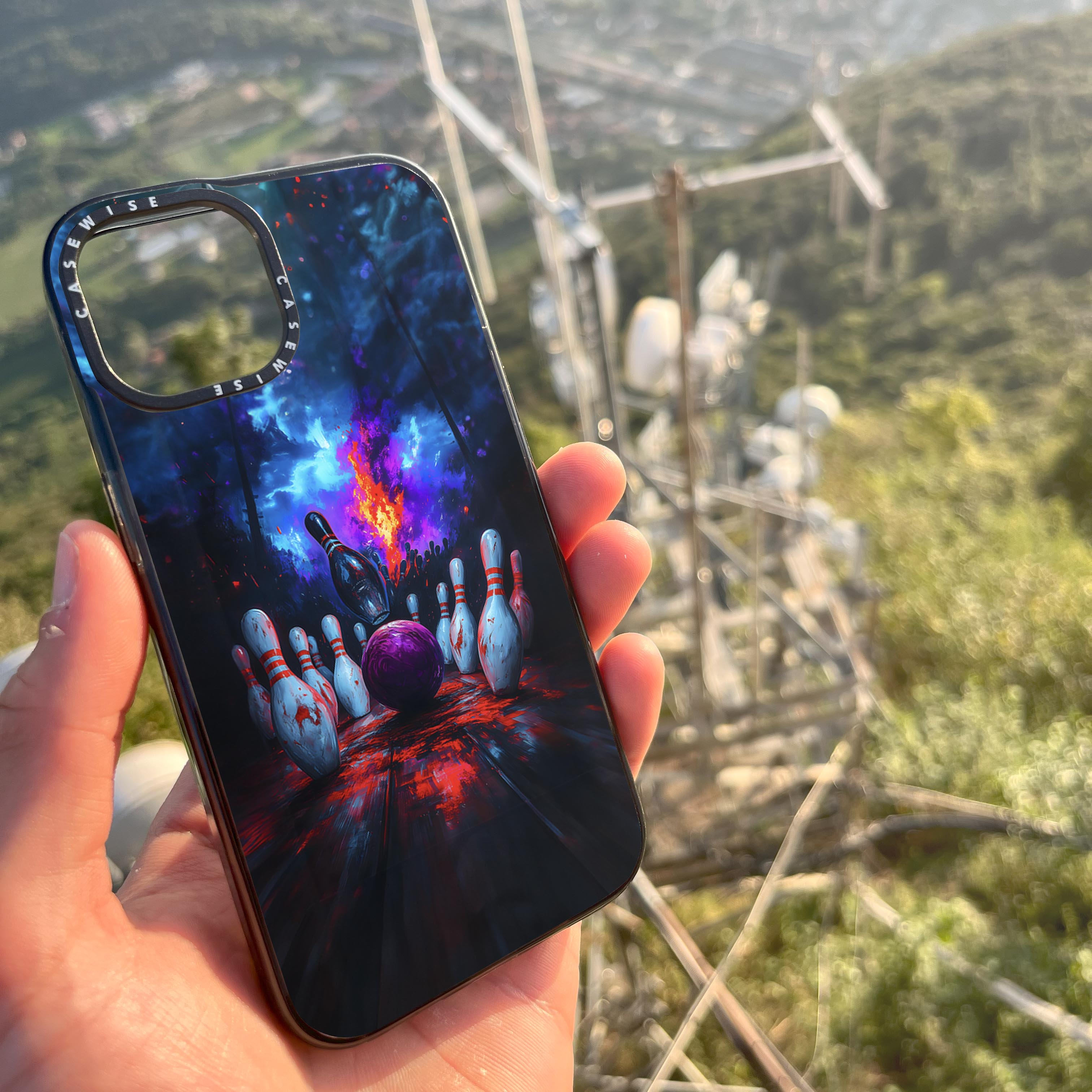Midnight Galaxy Bowling - Etui