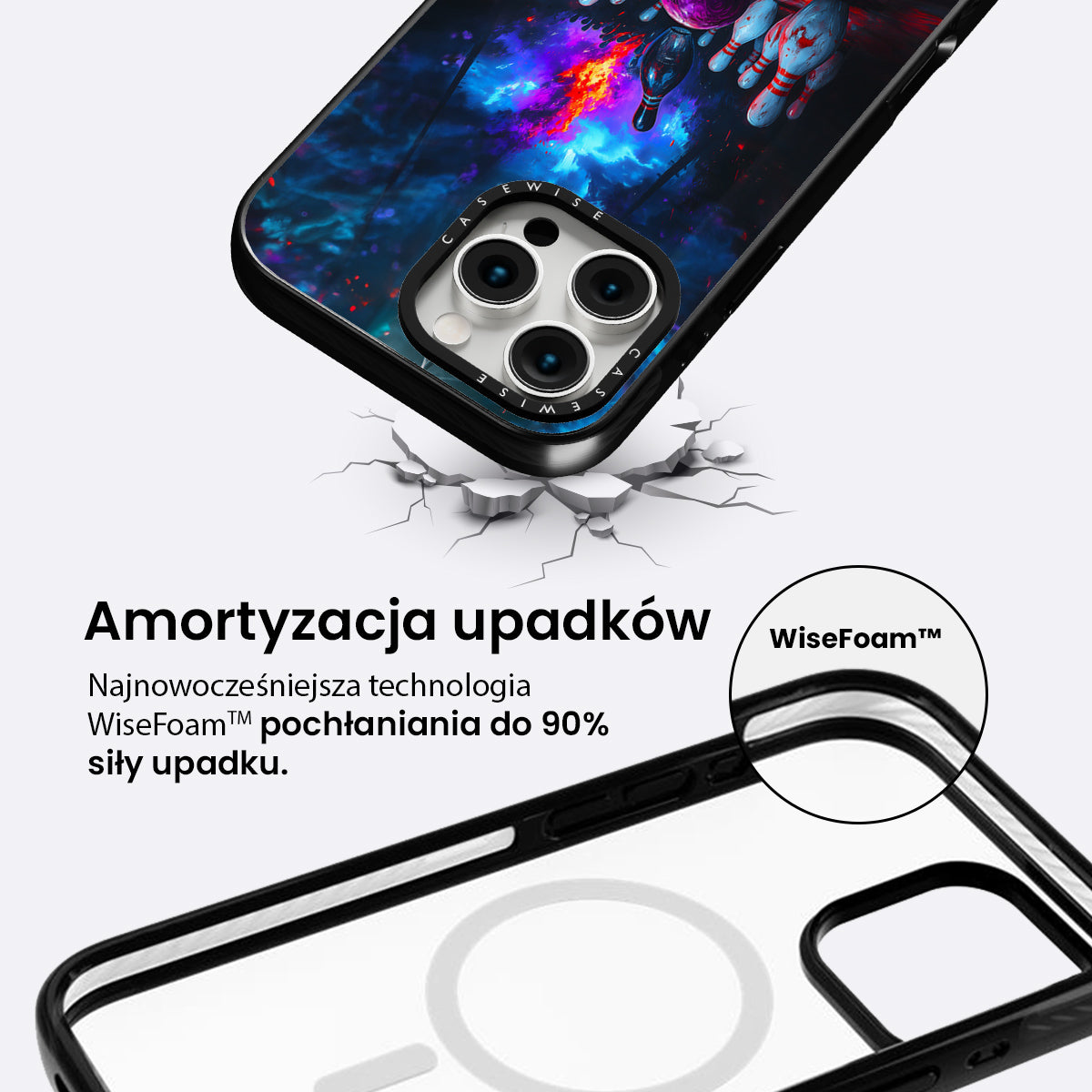 Midnight Galaxy Bowling - Etui