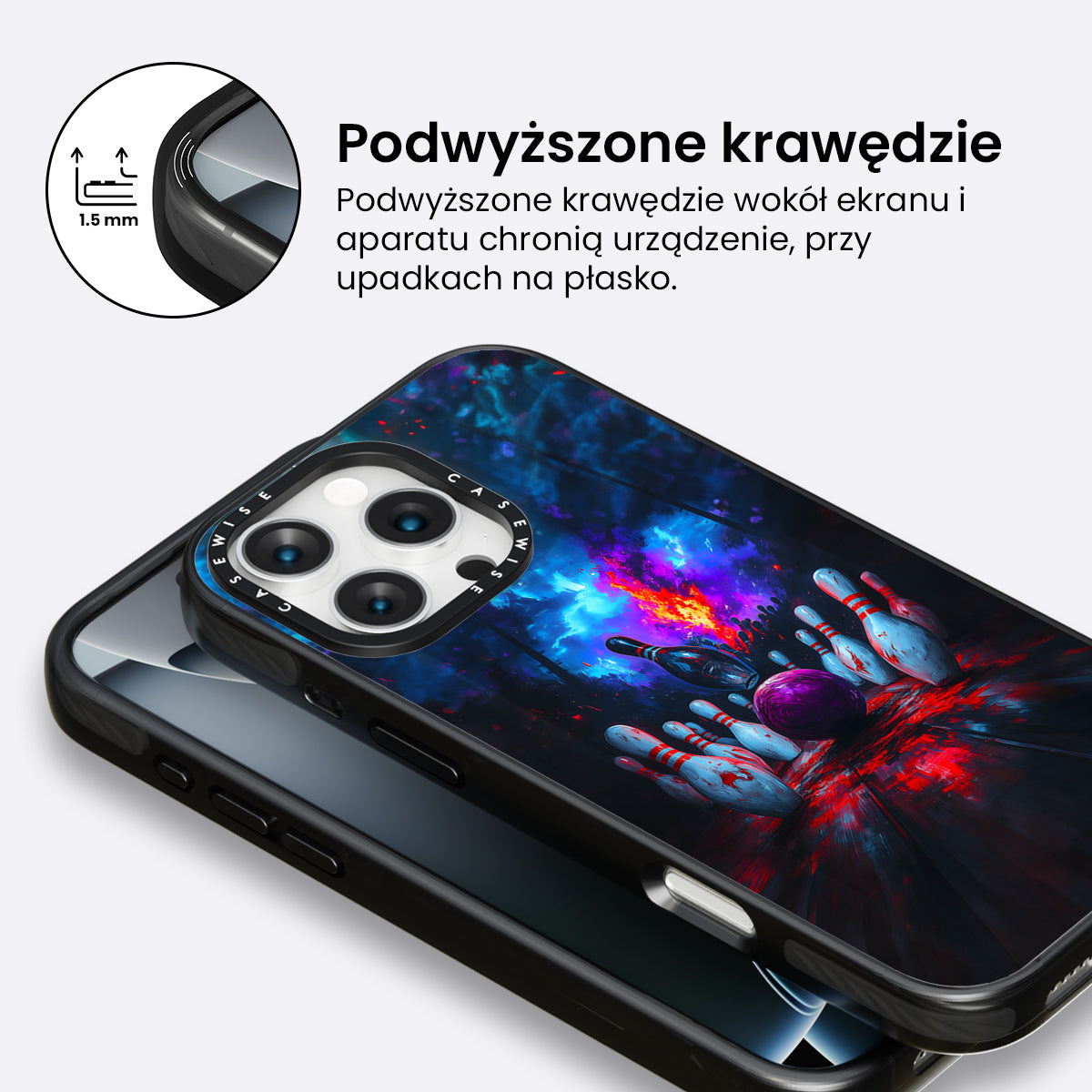 Midnight Galaxy Bowling - Etui