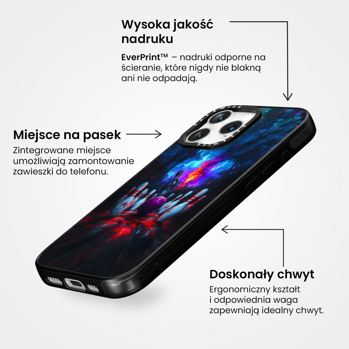 Midnight Galaxy Bowling - Etui