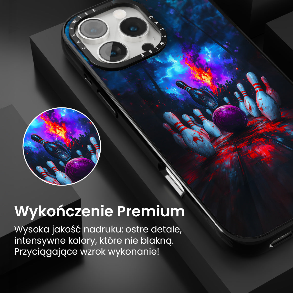 Midnight Galaxy Bowling - Etui
