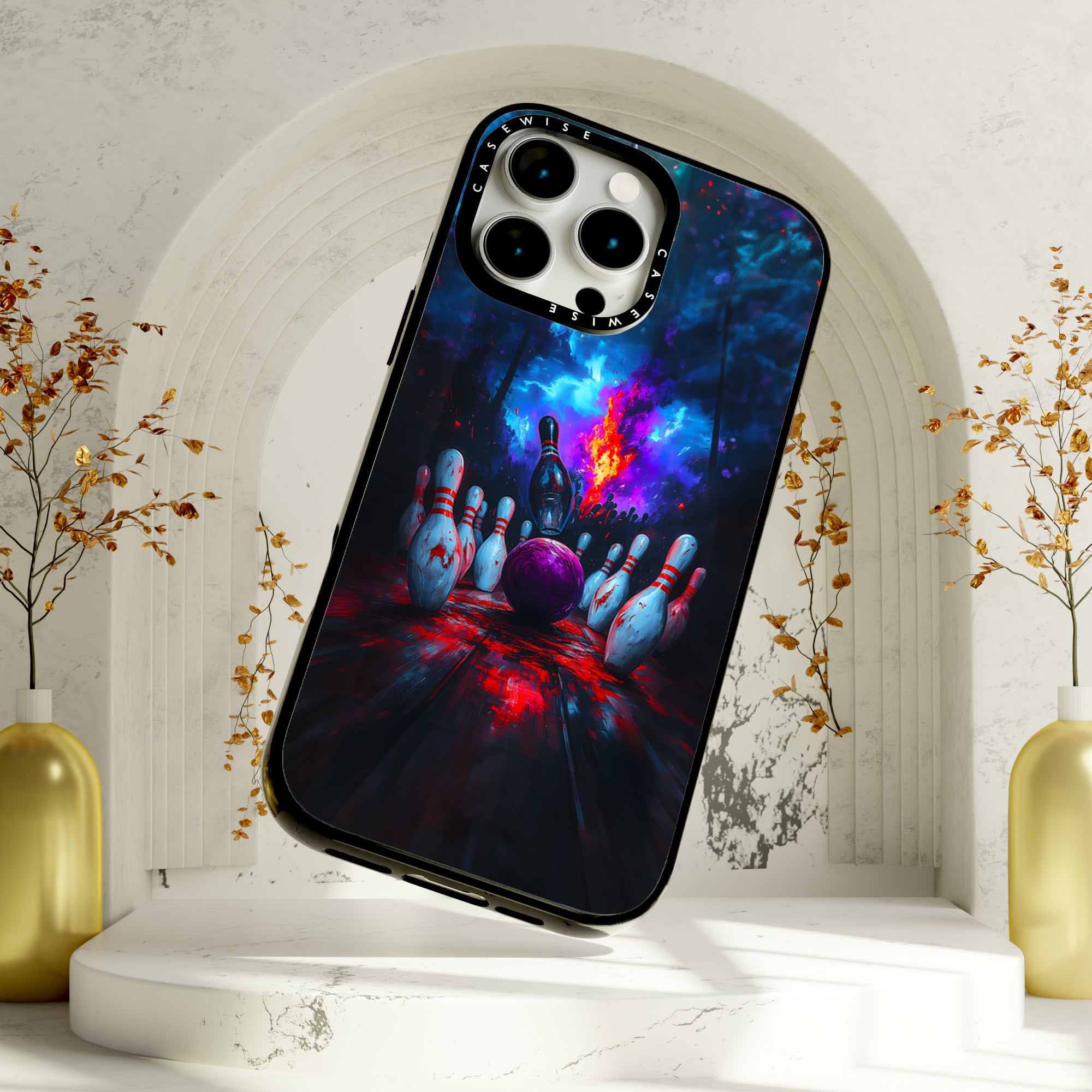 Midnight Galaxy Bowling - Etui